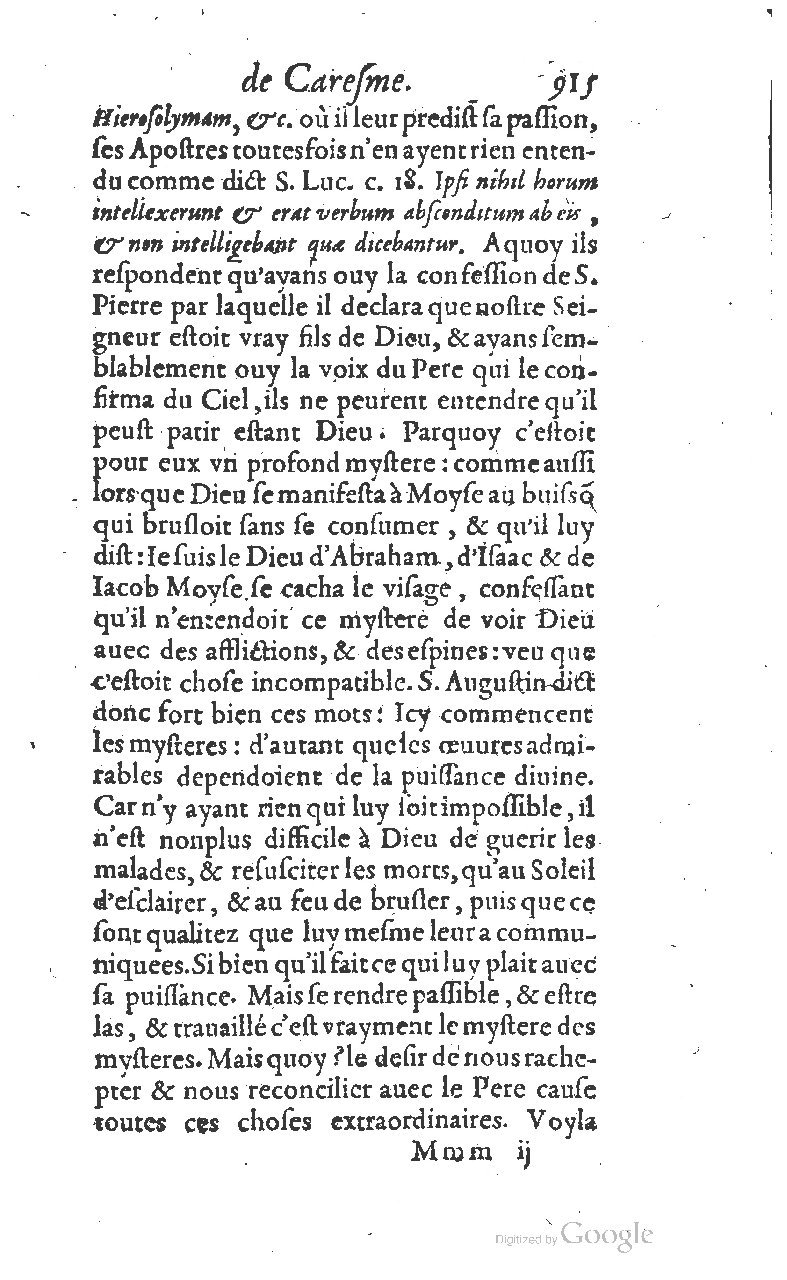 1607 - Nicolas Du Fossé - Trésor quadragésimal - T 01 - BM Lyon 1607 - Nicolas Du Fossé - Trésor quadragésimal - T 01 - BM Lyon