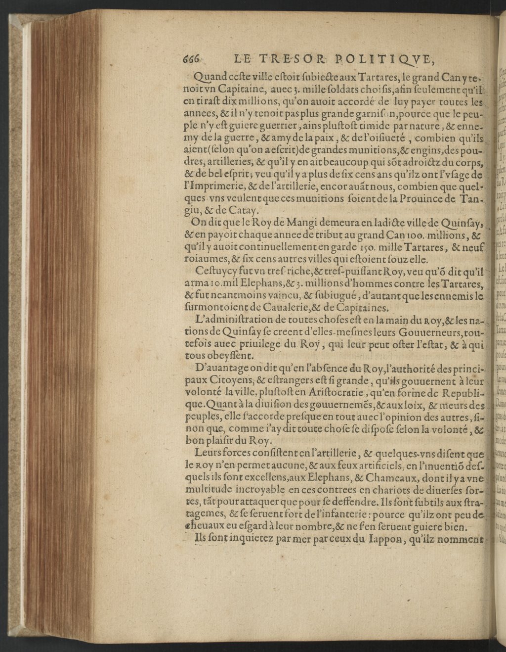 1608 - Nicolas Du Fossé - Trésor politique - BnF Tolbiac