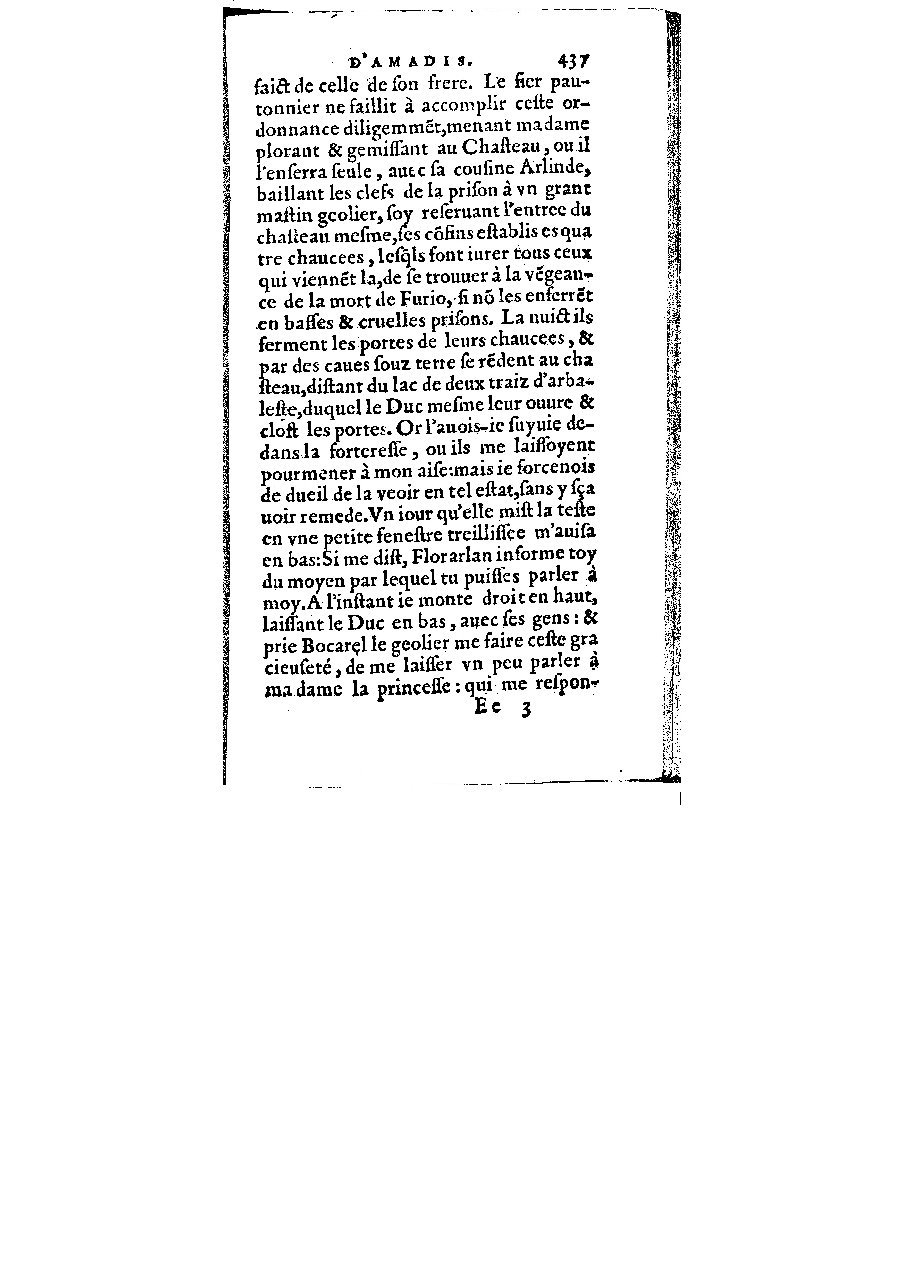 1572 - Veuve Gabriel Cotier - Trésor des Amadis - BM Lyon