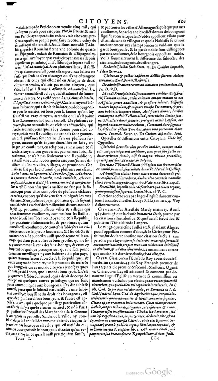 1629 - Veuve Nicolas Buon - Trésor du droit français (29620 T. 1) - BM Lyon