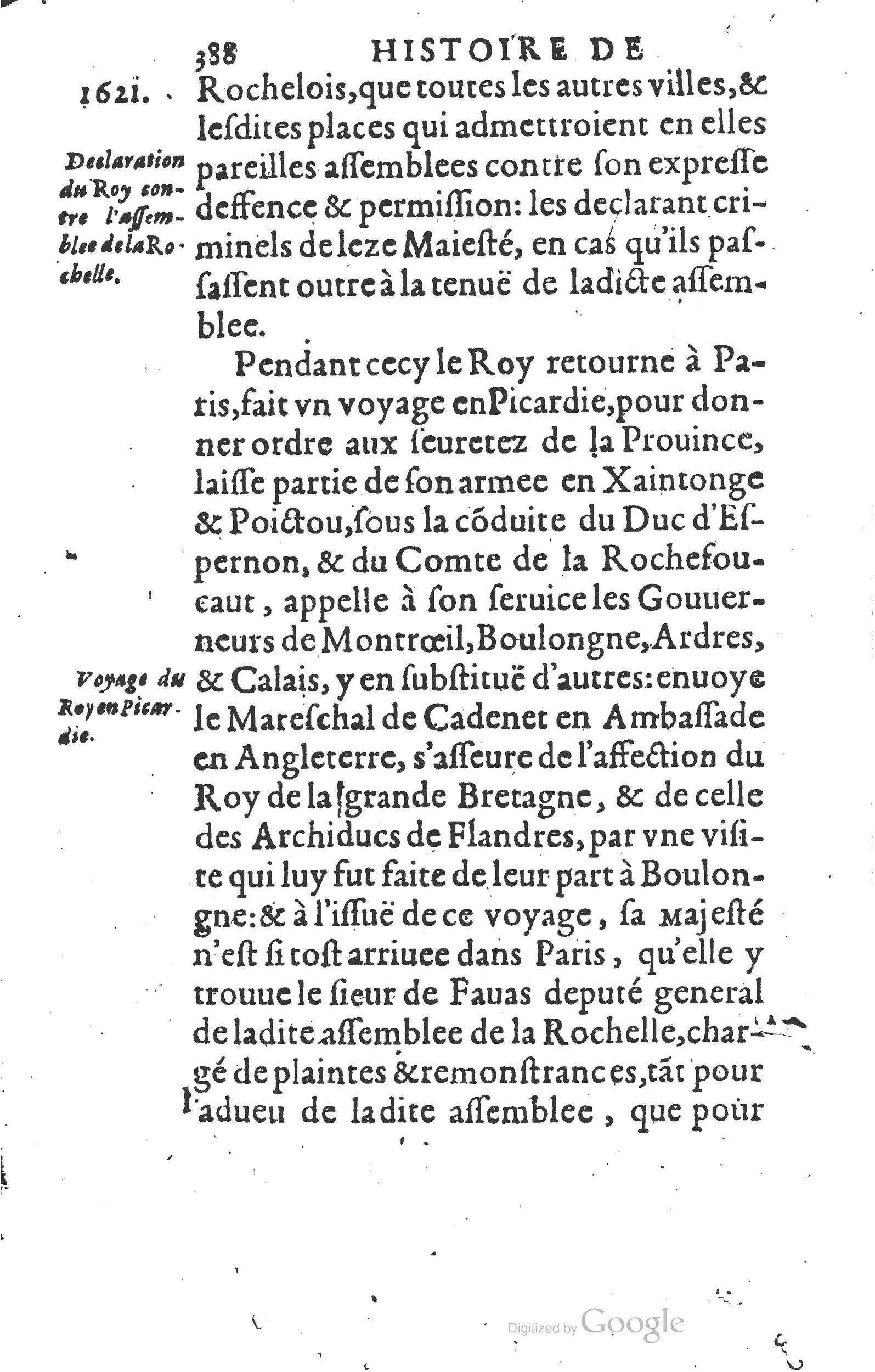 1624 - Joseph Bouillerot - Trésor de l’histoire générale de notre temps - BM Lyon