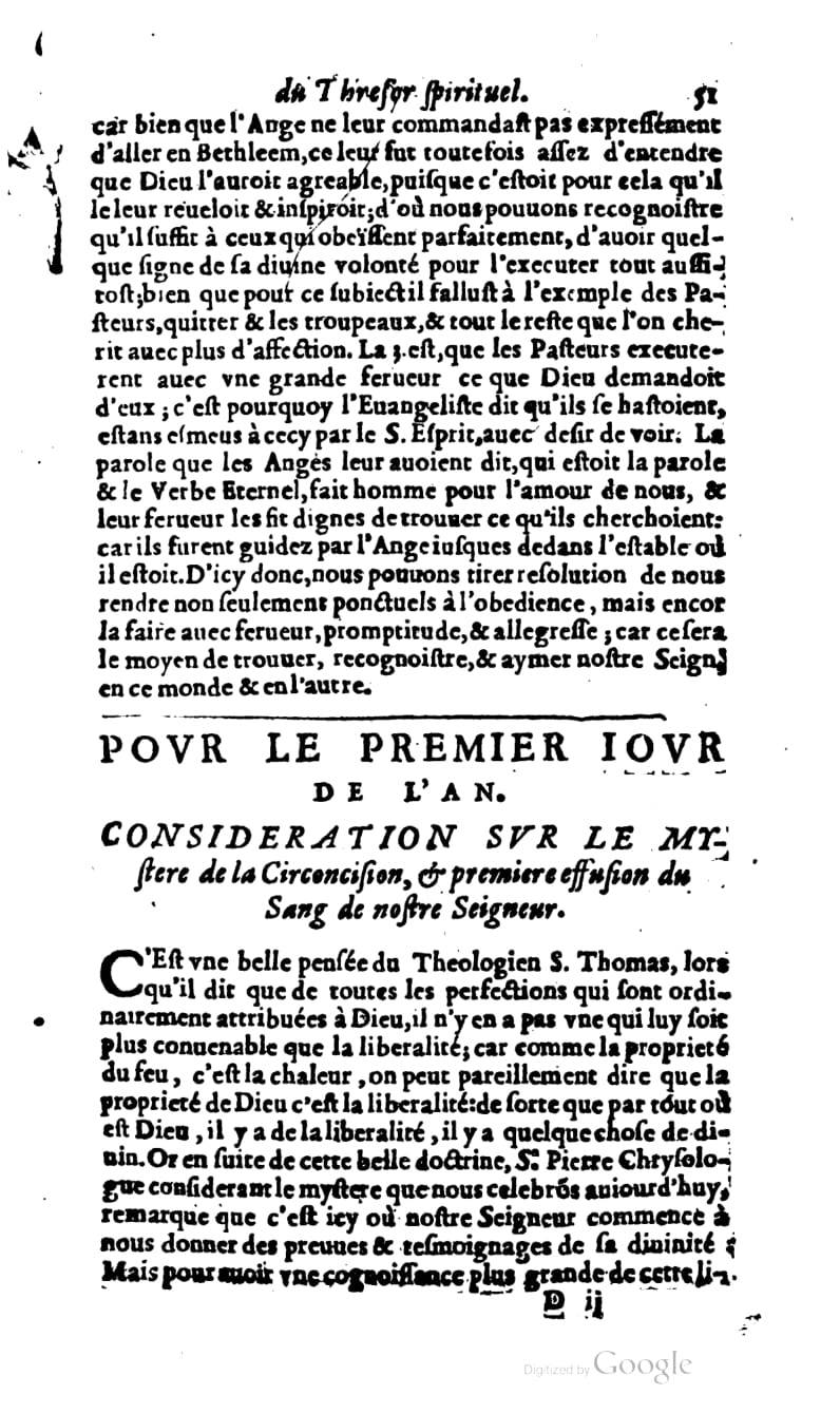 1637 - s.n. - Trésor spirituel des âmes religieuses - BM Lyon
