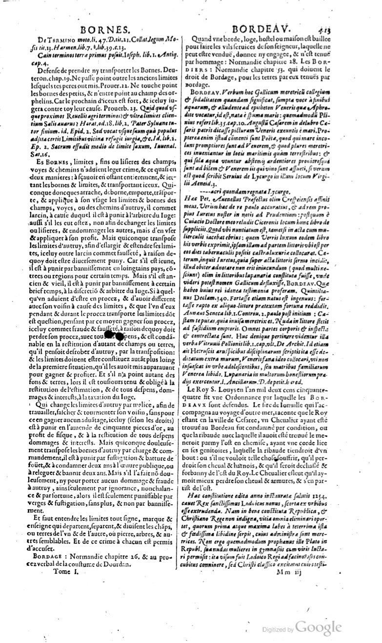 1629 - Veuve Nicolas Buon - Trésor du droit français (29620 T. 1) - BM Lyon
