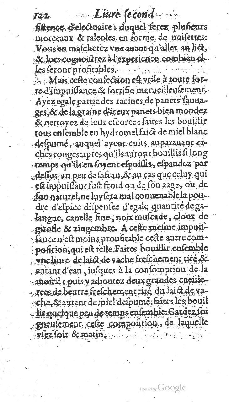 1585 - Jacques du Puis - Trésor des remèdes secrets pour les maladies des femmes - BnF