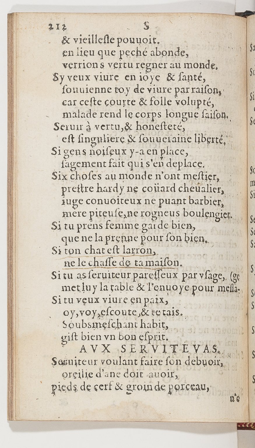 1577 - Jean d’Ogerolles - Trésor de sentences dorées - BnF Arsenal