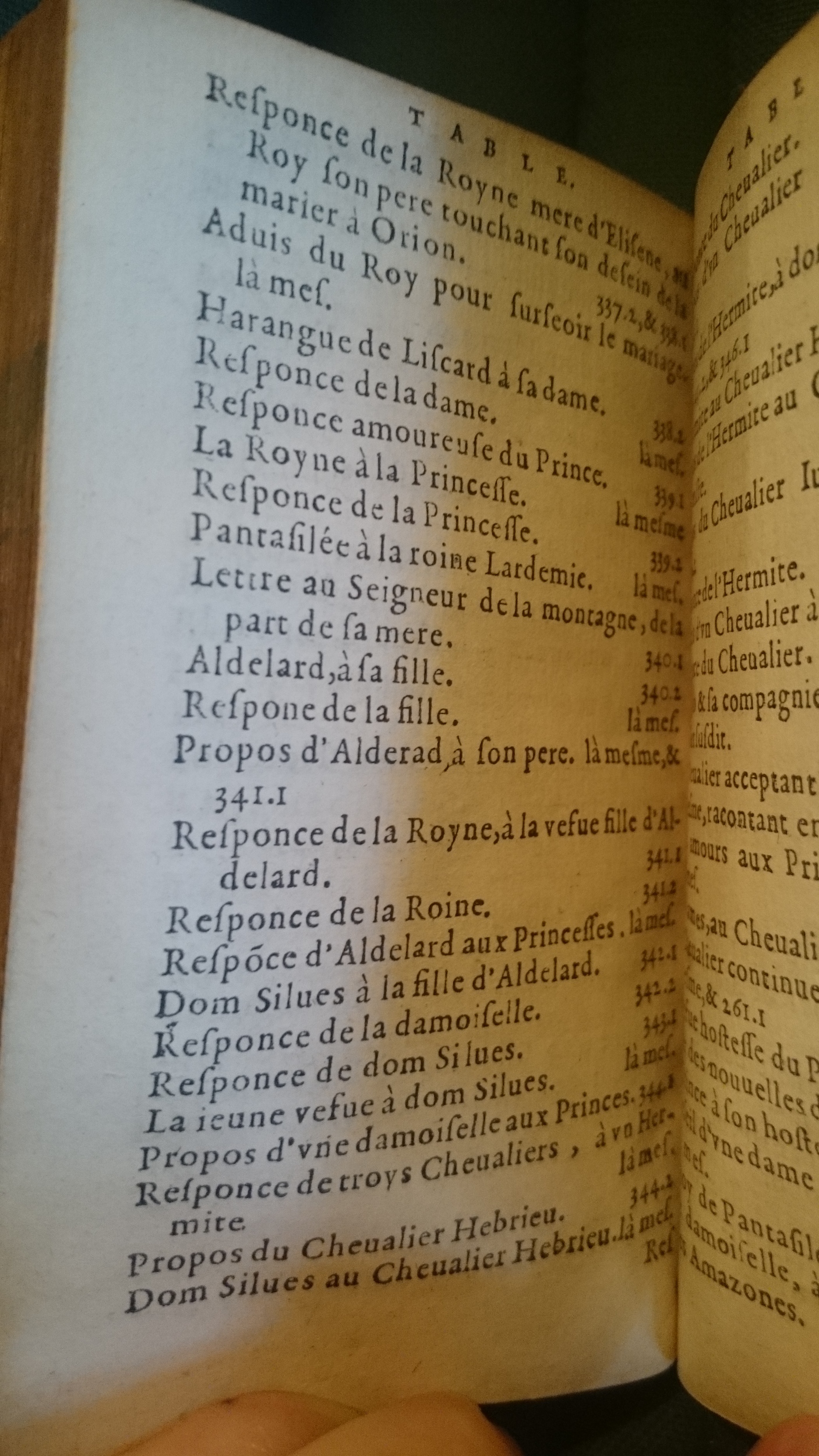 1582 - Jean Huguetan - Trésor des Amadis - BnF Arsenal
