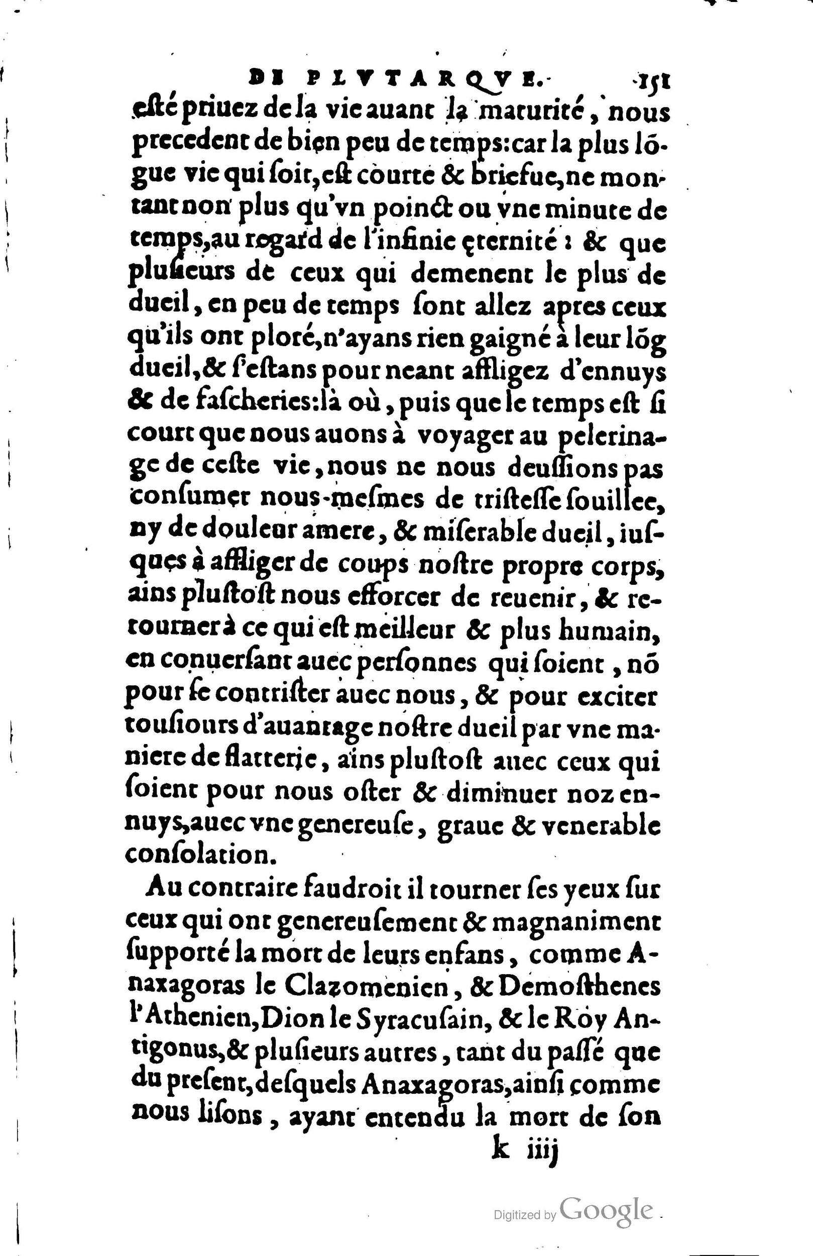 1578 - Jean Poupy - Trésor des morales de Plutarque - BSB Munich