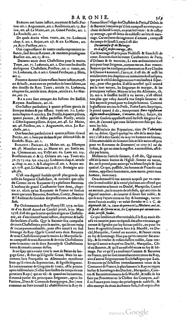 1629 - Veuve Nicolas Buon - Trésor du droit français (21754 T. 1) - BM Lyon