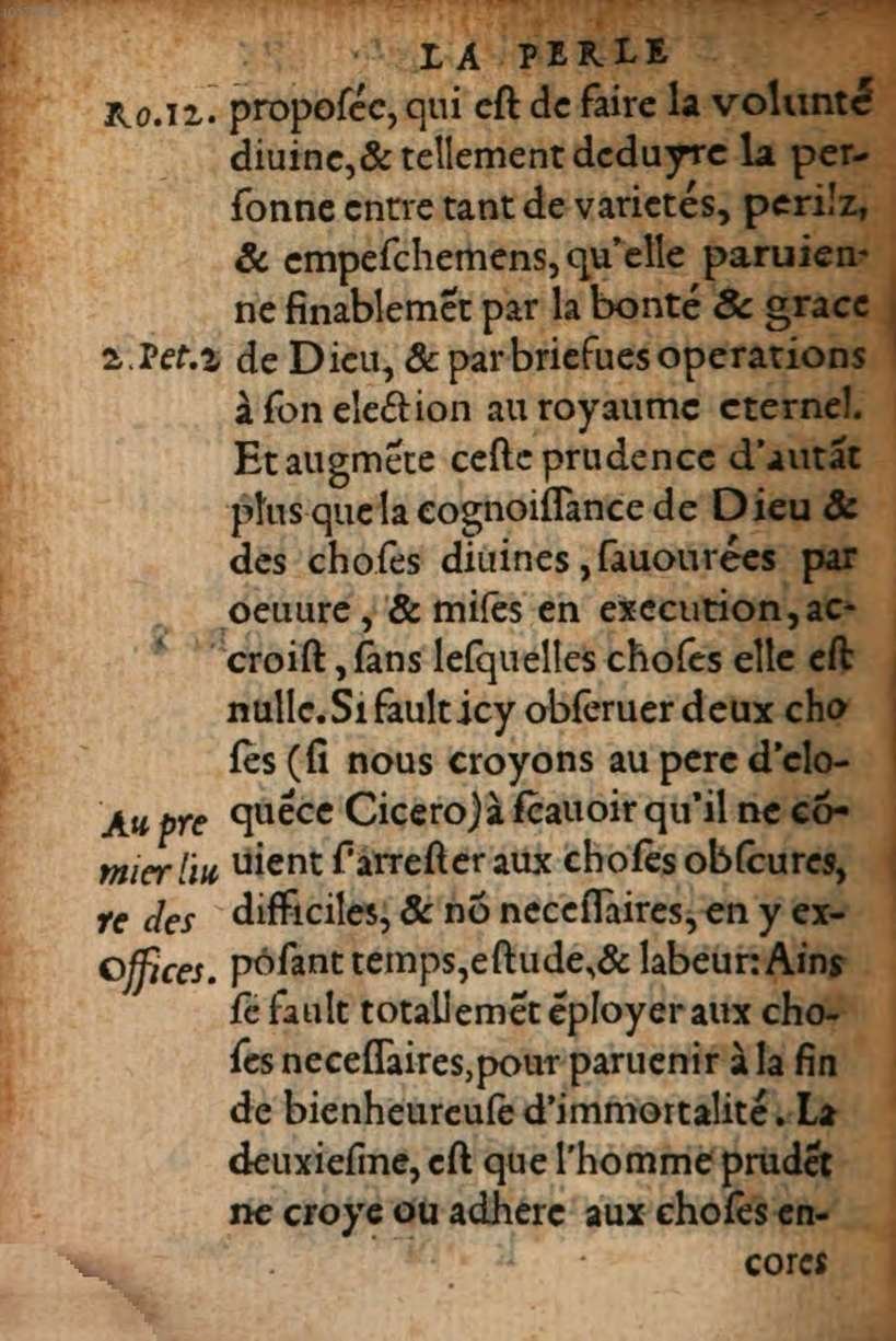 1548 - René Avril et Vivant Gaulterot - Perle précieuse évangélique et Trésor divin - BSB Munich 1548 - René Avril et Vivant Gaulterot - Perle précieuse évangélique et Trésor divin - BSB Munich