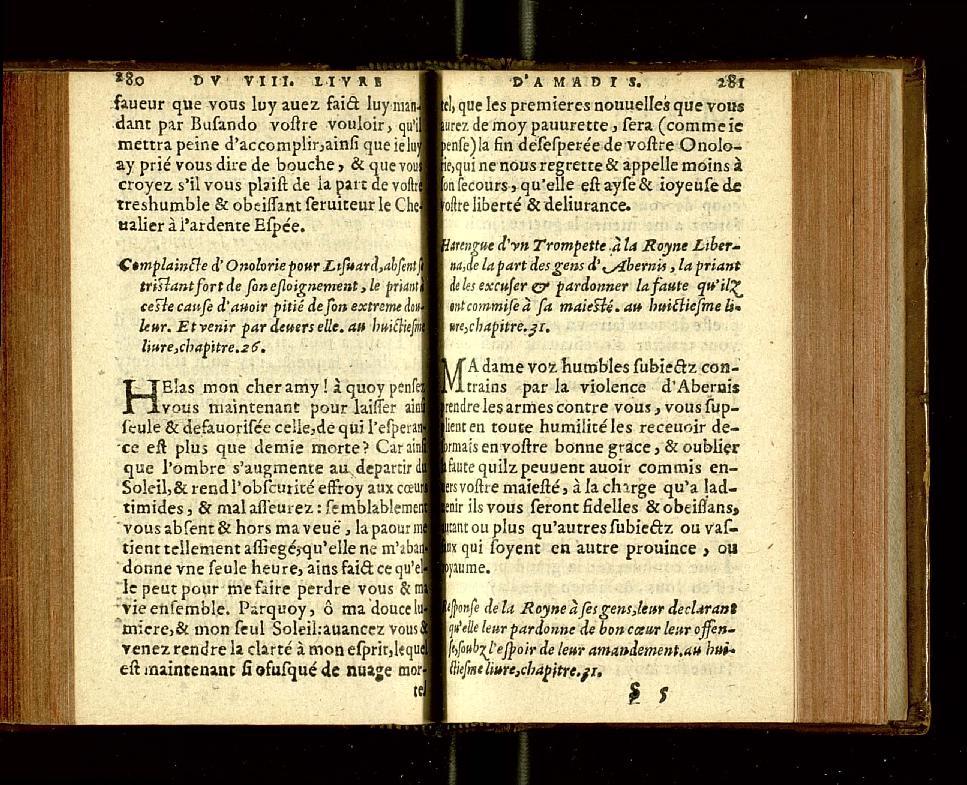 1571 - François Durelle et Benoît Rigaud - Trésor des Amadis - RAE Madrid 1571 - François Durelle et Benoît Rigaud - Trésor des Amadis - RAE Madrid