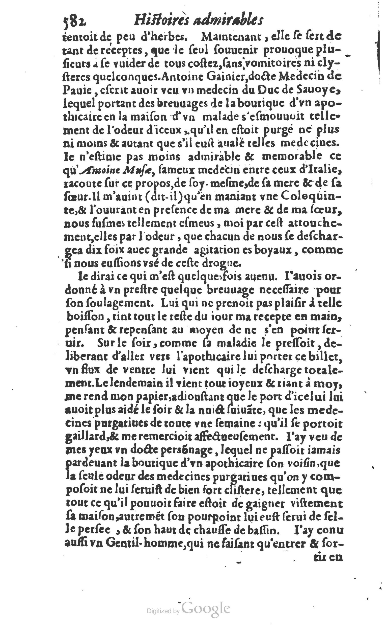 1610 - Paul Marceau - Trésor d’histoires admirables et mémorables - Princeton
