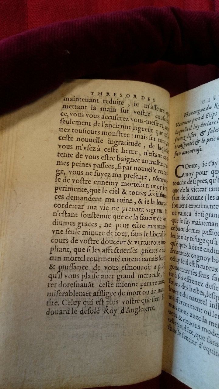 1581 - Pierre Le Voirier et Gervais Mallot - Trésor des histoires tragiques - BnF Richelieu