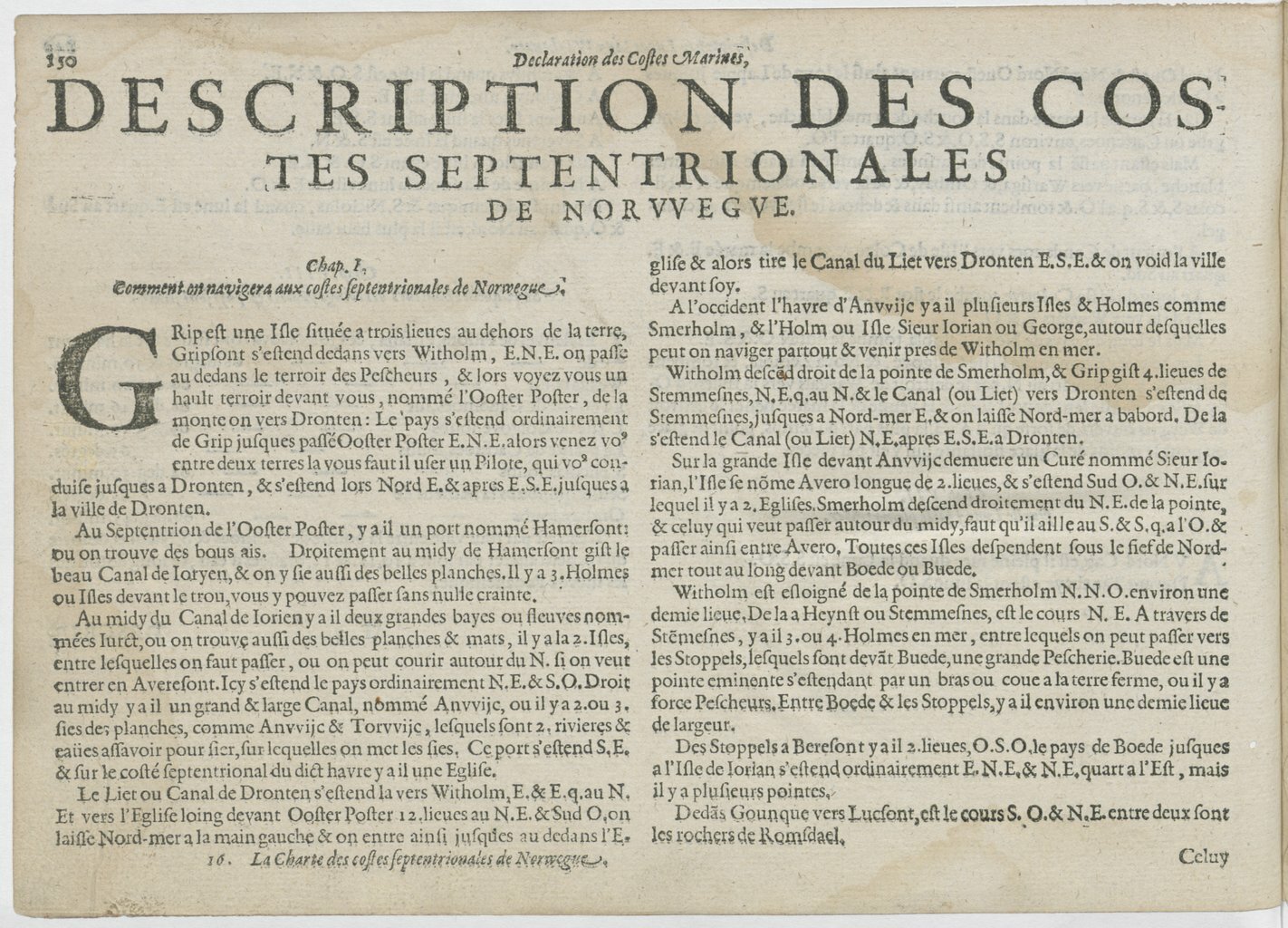 1601 - Bonaventure d’Aseville - Trésorerie ou cabinet de route marinesque - BnF 1601 - Bonaventure d’Aseville - Trésorerie ou cabinet de route marinesque - BnF