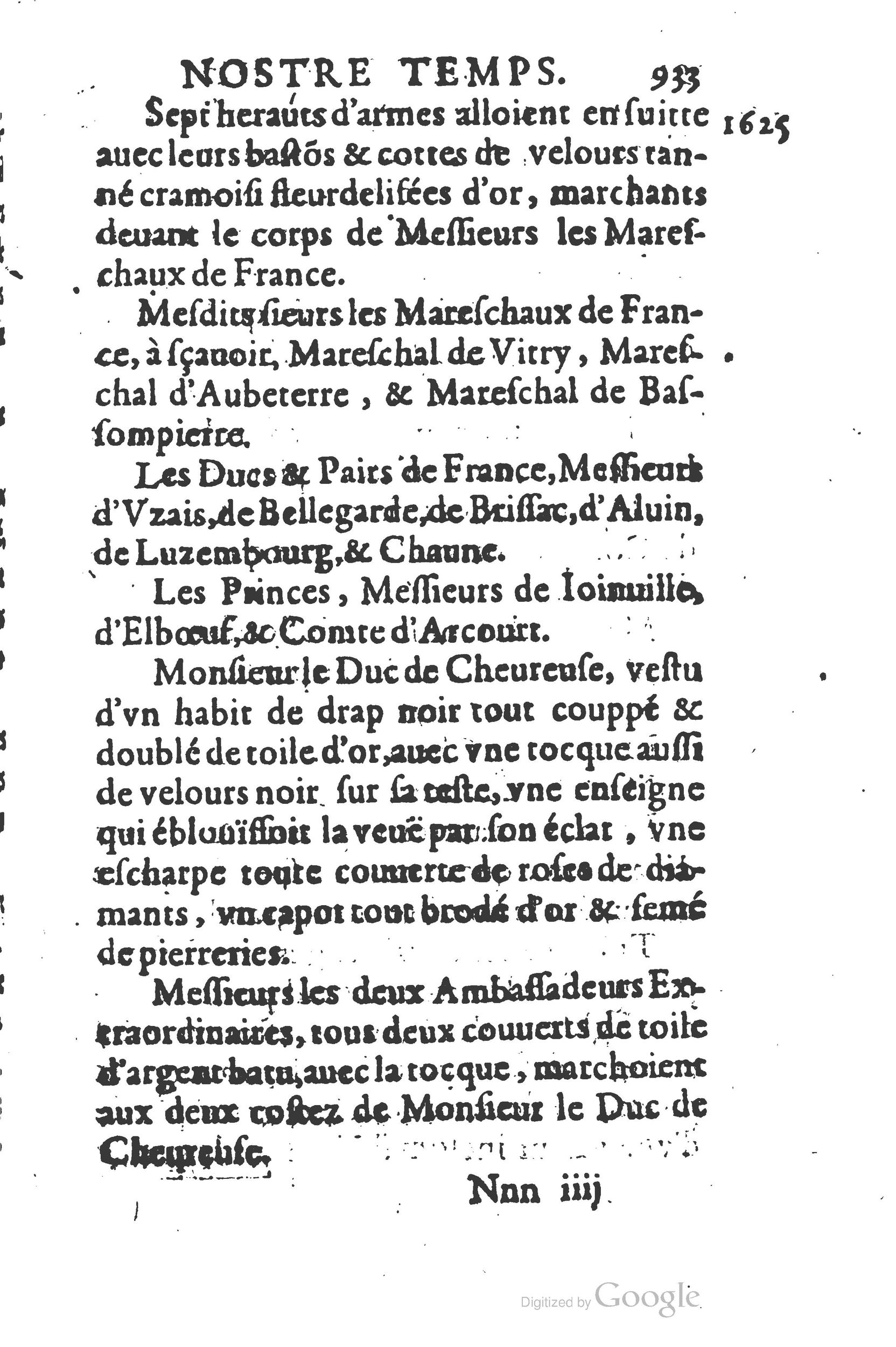 1626 - Joseph Bouillerot - Trésor de l’histoire générale de notre temps - BSB Munich