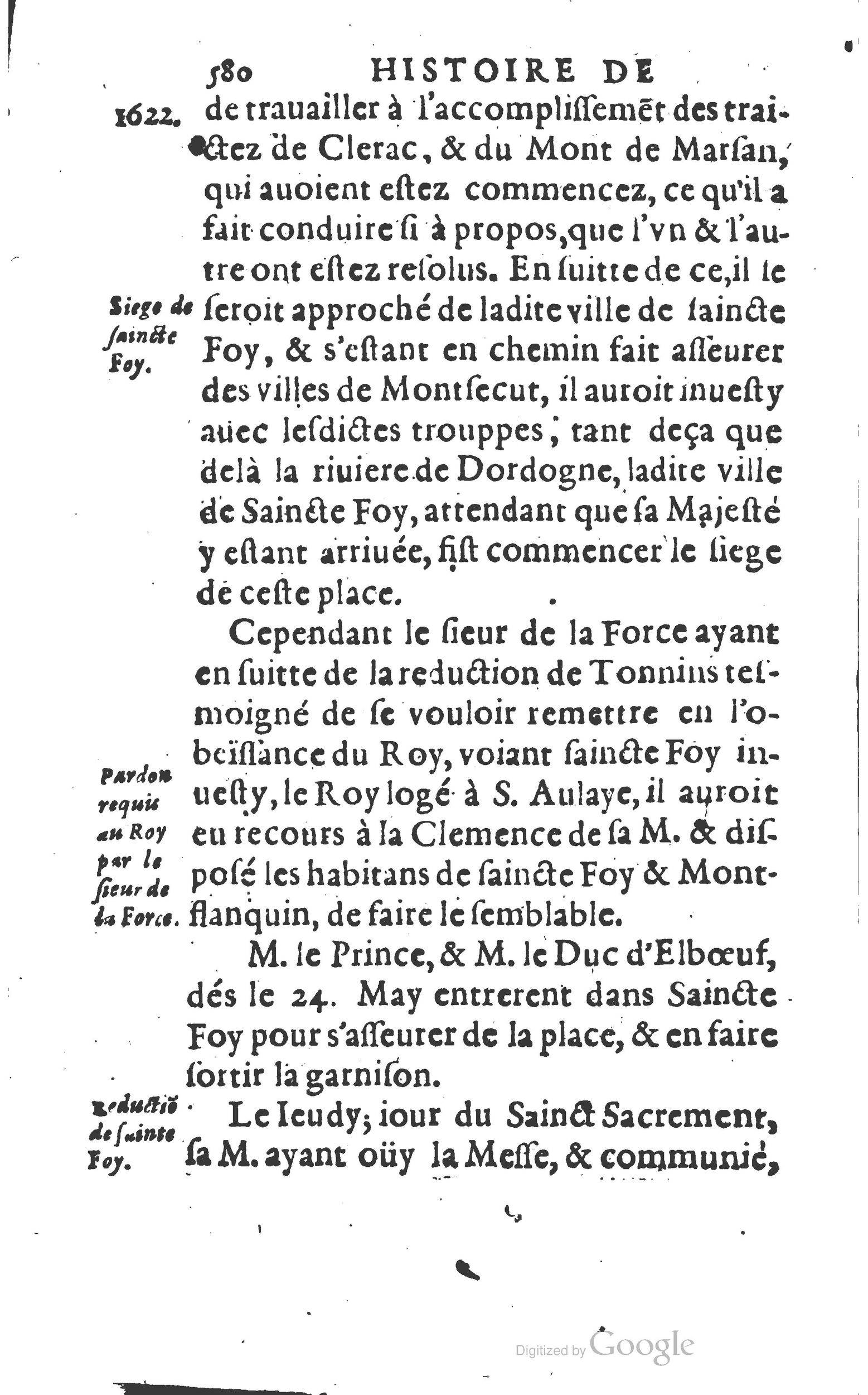 1624 - Joseph Bouillerot - Trésor de l’histoire générale de notre temps - BM Lyon 1624 - Joseph Bouillerot - Trésor de l’histoire générale de notre temps - BM Lyon