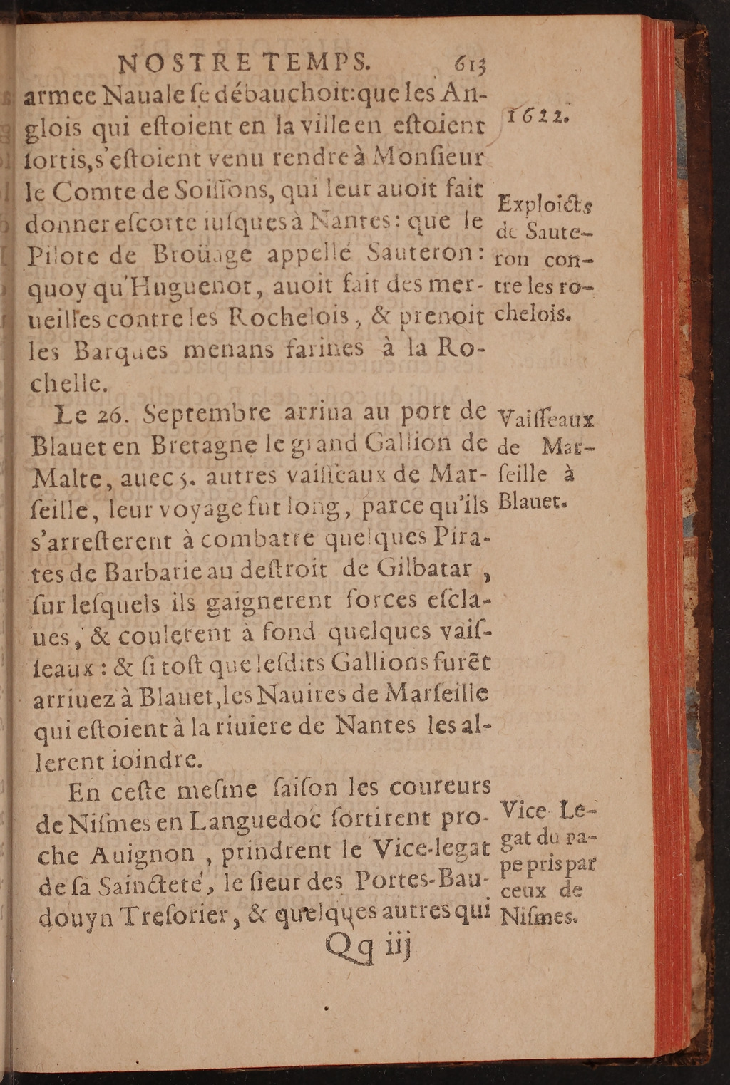 1624 - Joseph Bouillerot - Trésor de l’histoire générale de notre temps - BnF Arsenal
