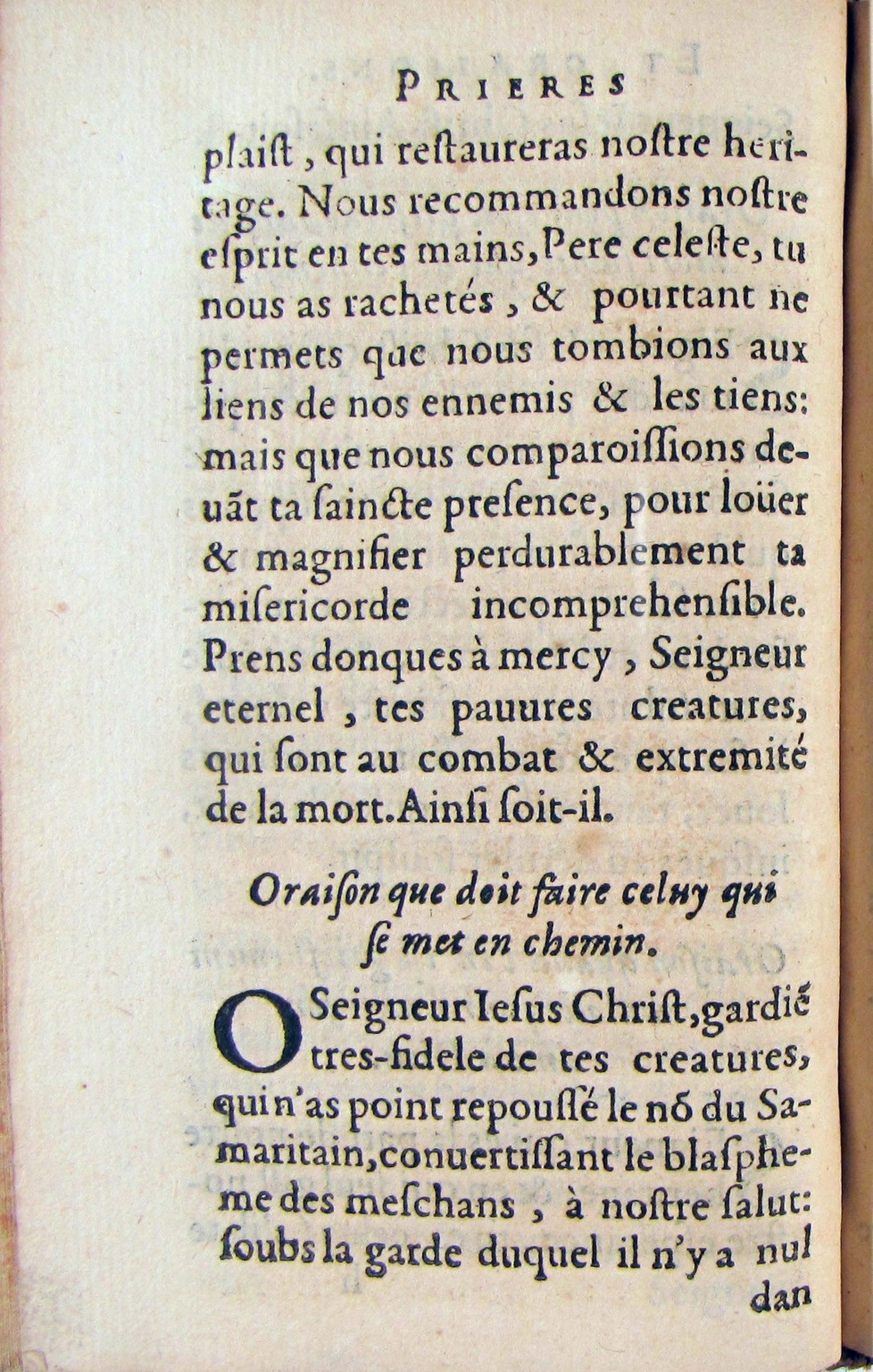 1572 - Antoine Certia - Trésor des prières, oraisons et instructions chrétiennes - Nîmes 1572 - Antoine Certia - Trésor des prières, oraisons et instructions chrétiennes - Nîmes