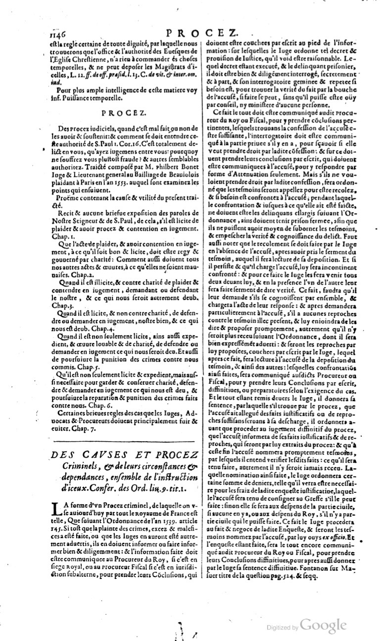 1629 - Veuve Nicolas Buon - Trésor du droit français (29620 T. 2) - BM Lyon
