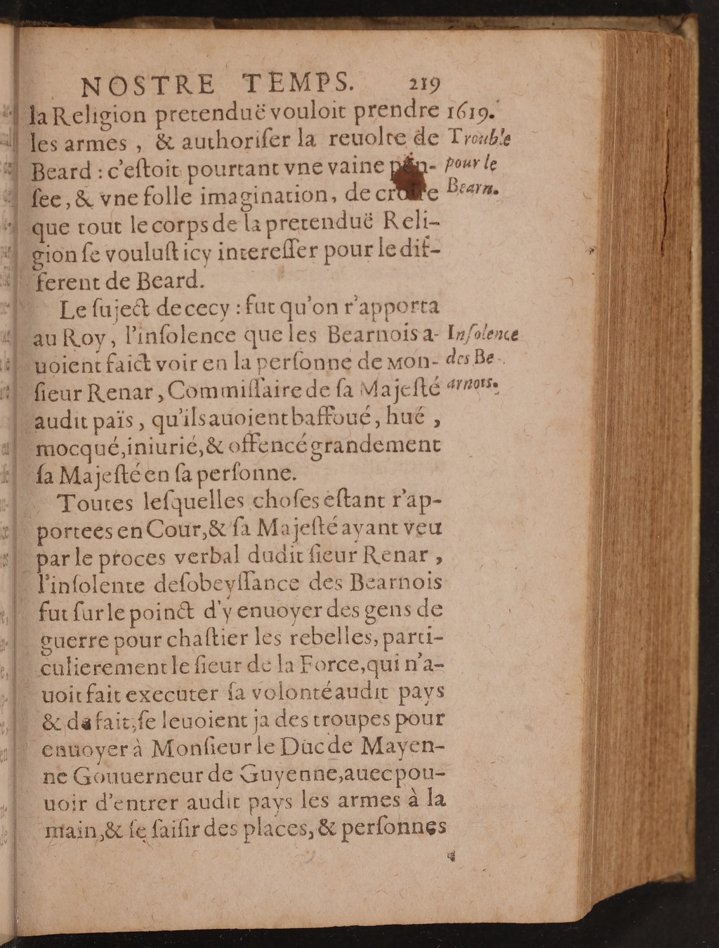 1626 - Joseph Bouillerot - Trésor de l’histoire générale de notre temps - BnF Arsenal