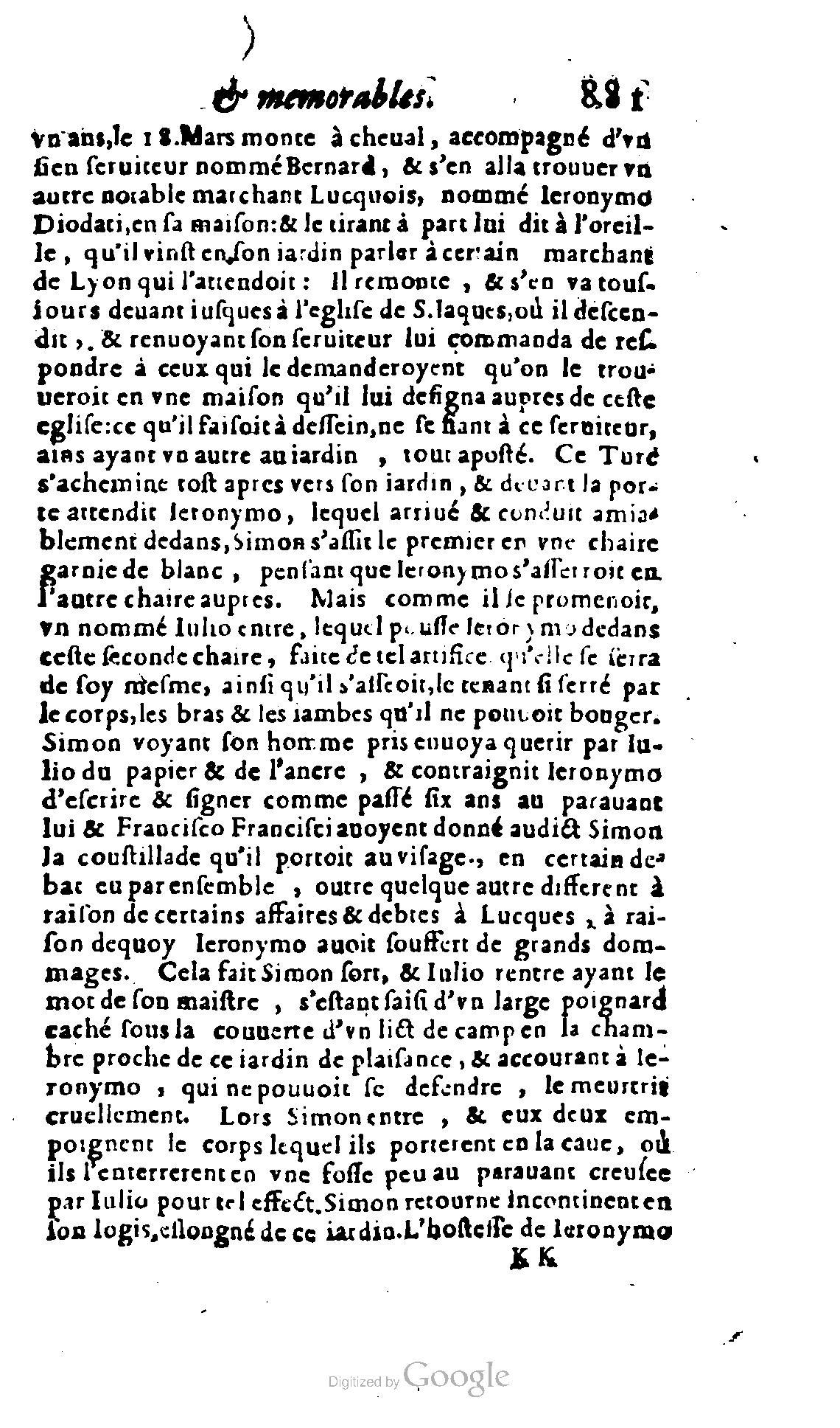 1620 - Samuel Crespin - Trésor d’histoires admirables et mémorables - BCU Lausanne