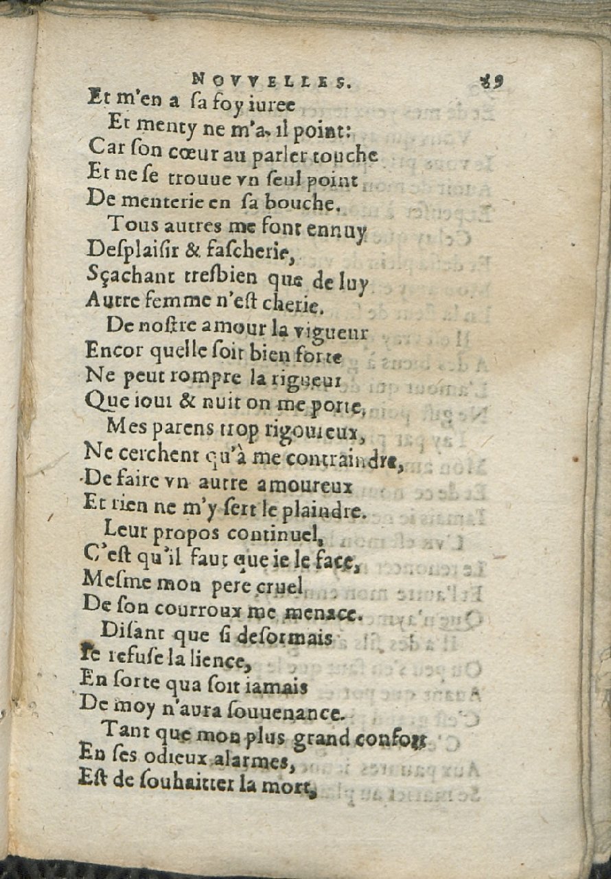 1575 - Pierre Brenouzet - Trésor de tous les recueils de chansons, tant amoureuses, rustiques, que musicales - Det KLG Copenhague