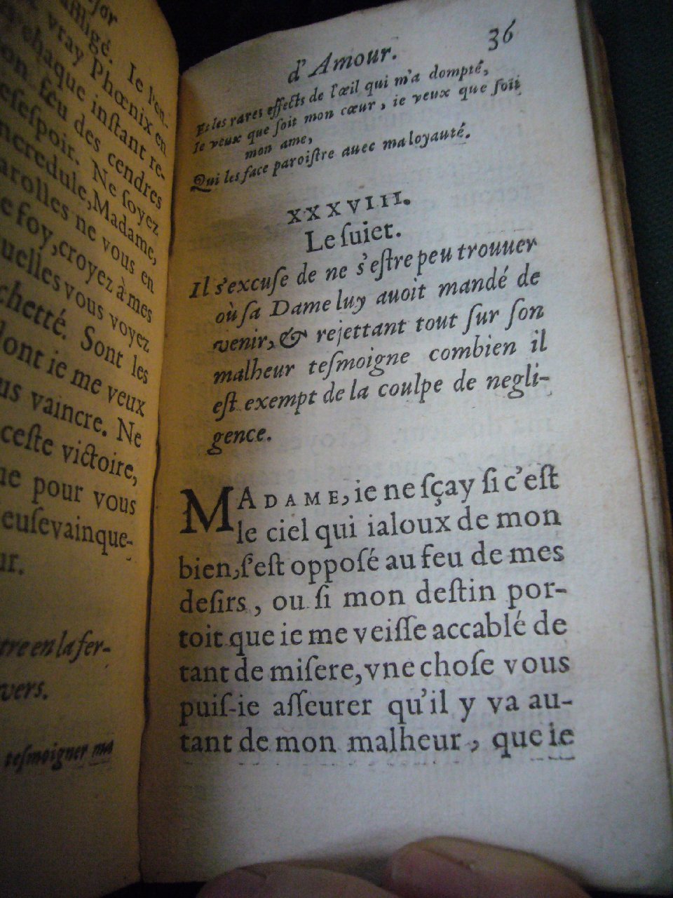 1597 - Matthieu Guillemot - Trésor d’amour - BnF Arsenal