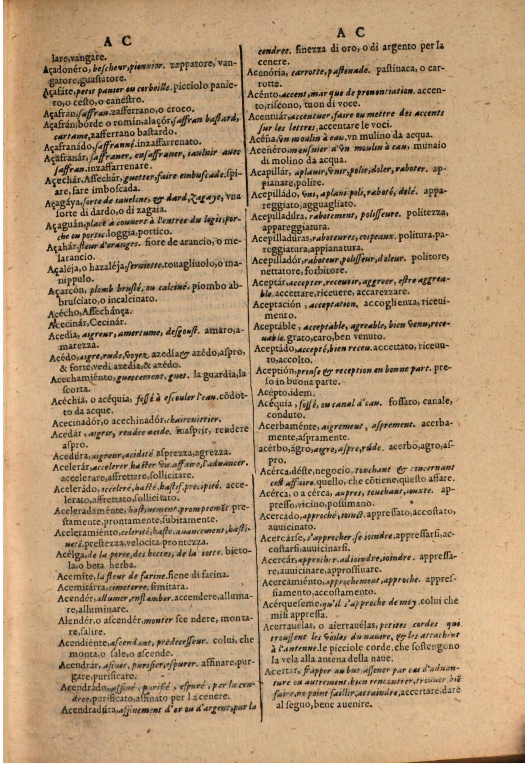 1606 Samuel Crespin Thresor des trois langues, francoise, italiene et espagnolle - BSB-015.jpeg