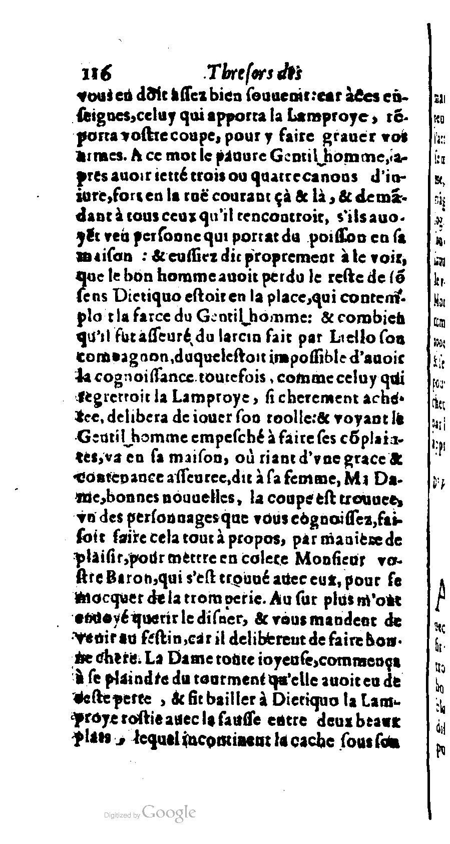 1611 - Romain de Beauvais - Trésor des récréations - BM Lyon