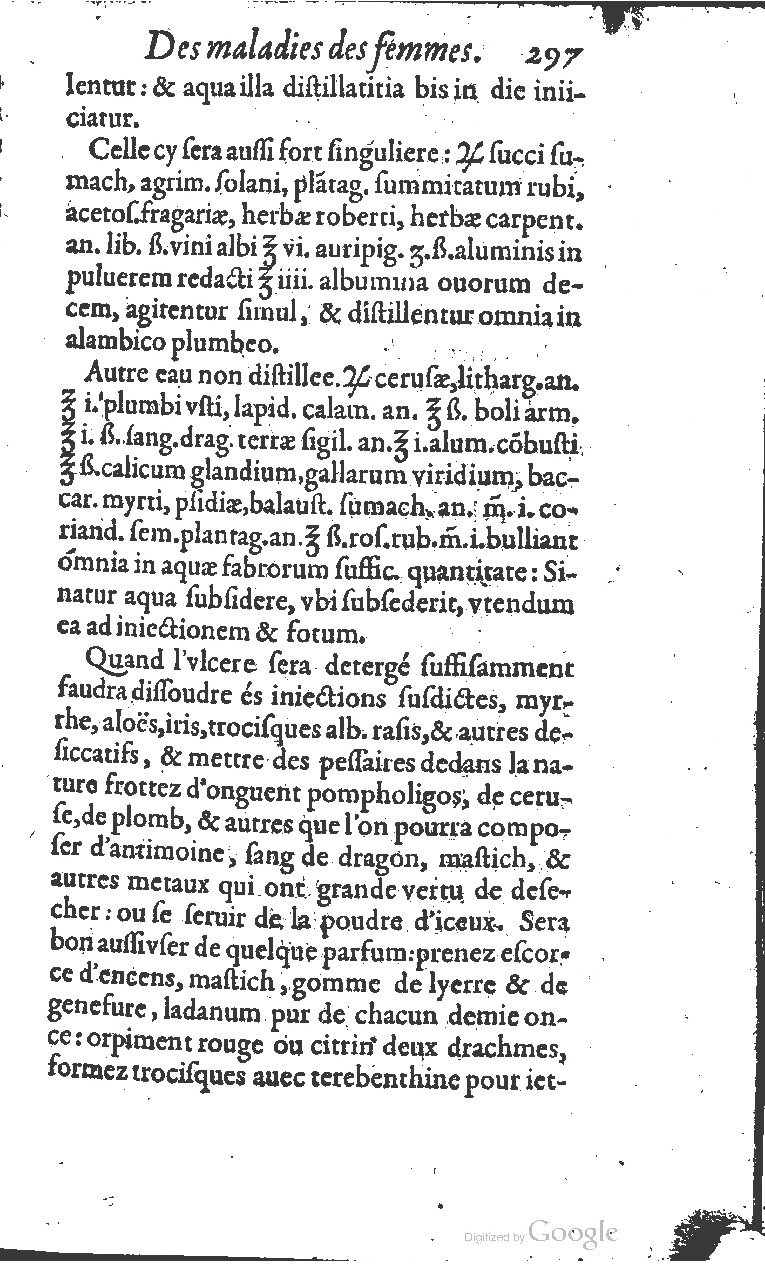 1617 - Jean Le Bouc - Trésor des remèdes secrets - BM Lyon