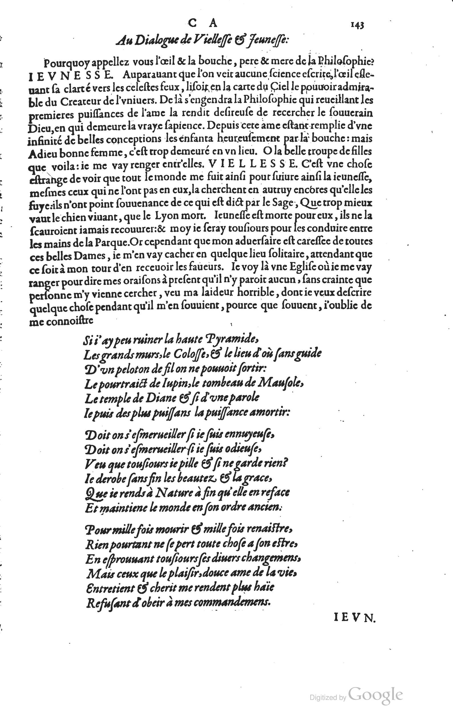 1585 - Barthélemy Honorat - Bibliothèques françaises - BSB Munich