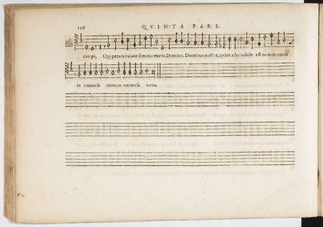 1594 - Paul Marceau - Trésor de musique d&#039;Orlande de Lassus, Superius, Bassus, Tenor, Quinta pars - BnF