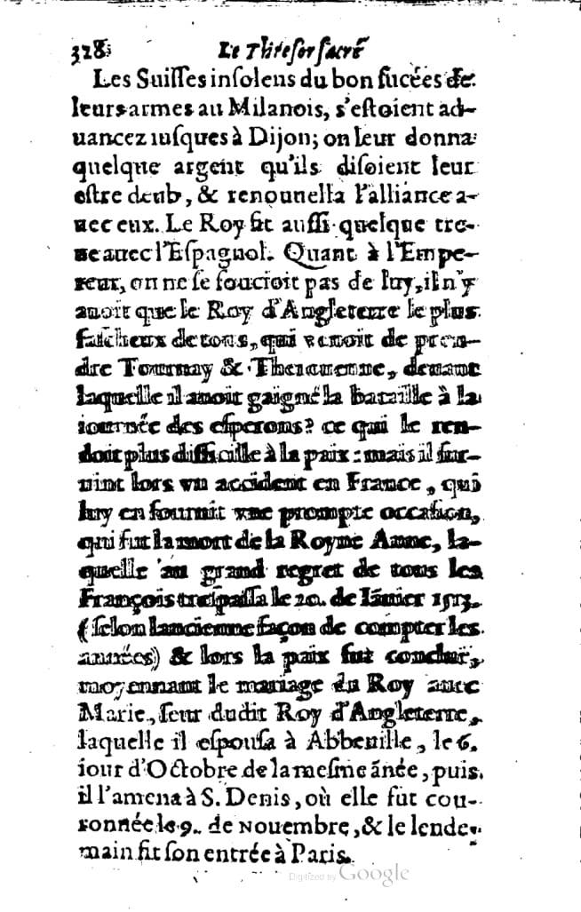 1636 - Jean Billaine - Trésor sacré ou inventaire des saintes reliques - British Library