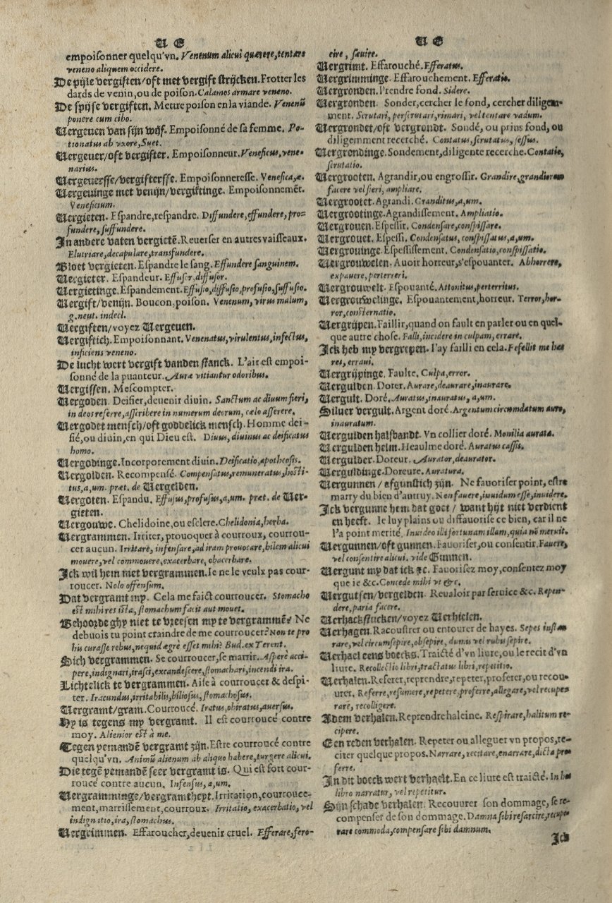 1573 - Christophe Plantin - Trésor du langage bas-allemand - Greifswald 1573 - Christophe Plantin - Trésor du langage bas-allemand - Greifswald