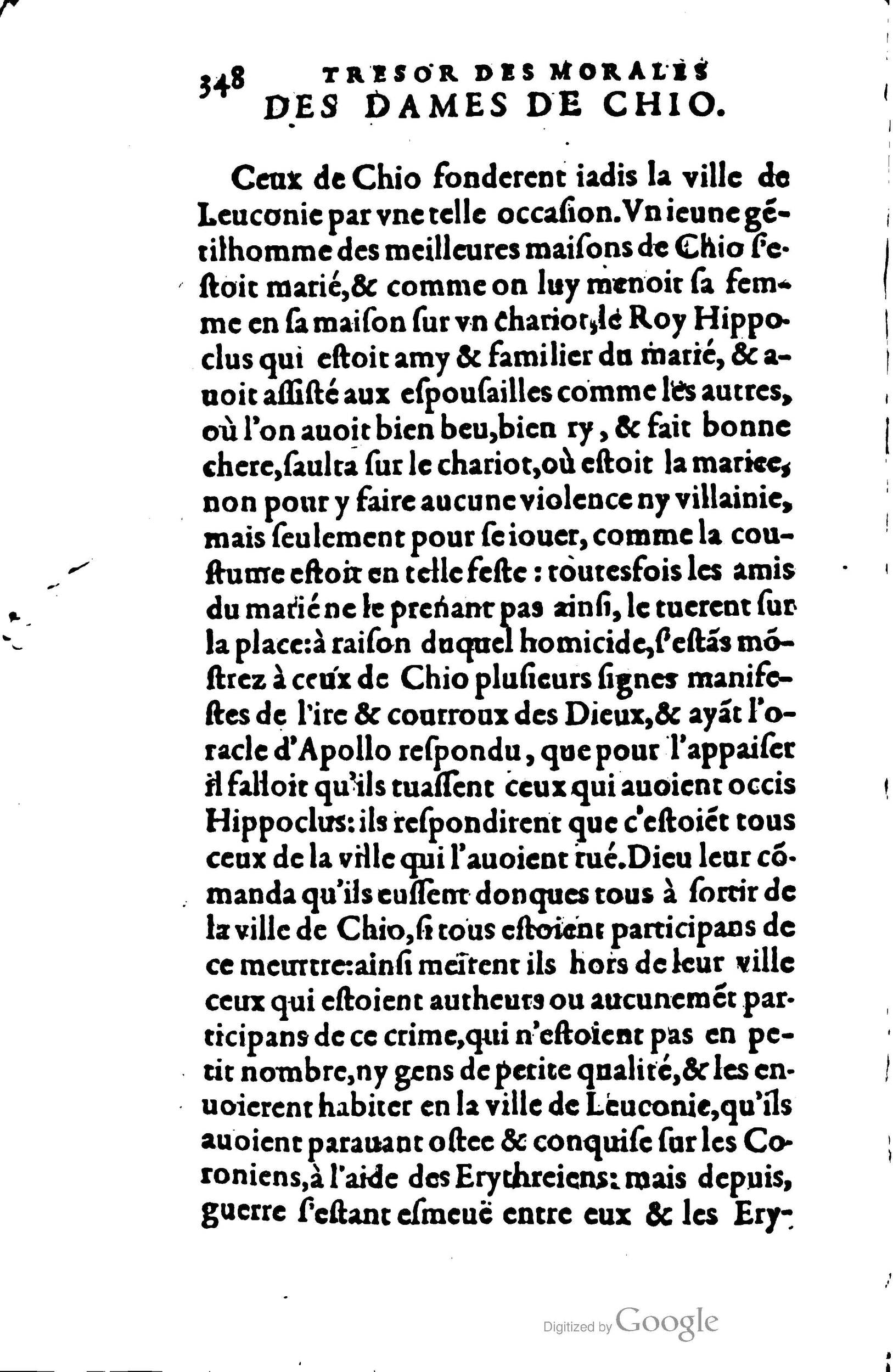 1578 - Jean Poupy - Trésor des morales de Plutarque - BSB Munich