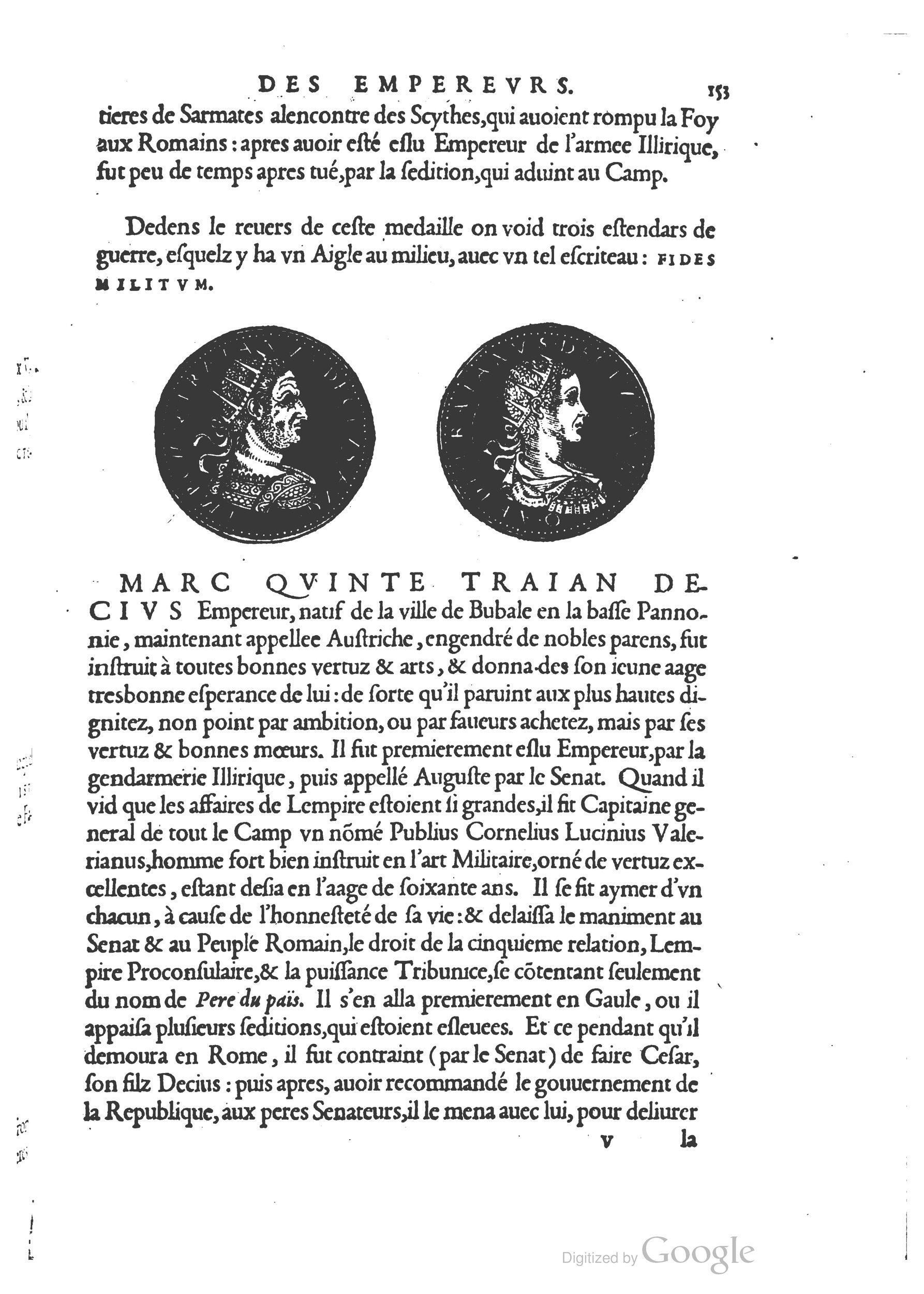 1553 - Jacopo Strada et Thomas Guérin - Épitome du Trésor des antiquités - BM Lyon