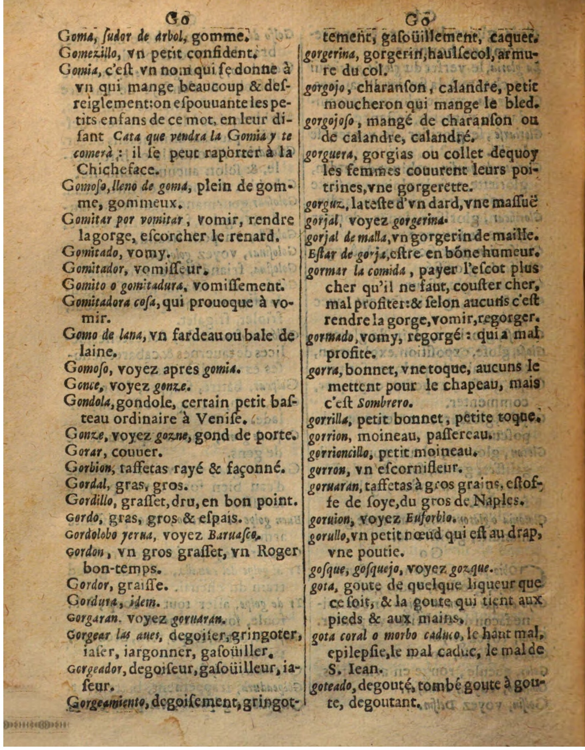 1625 - Hubert Antoine - Trésor des deux langues espagnole et française - Augsbourg