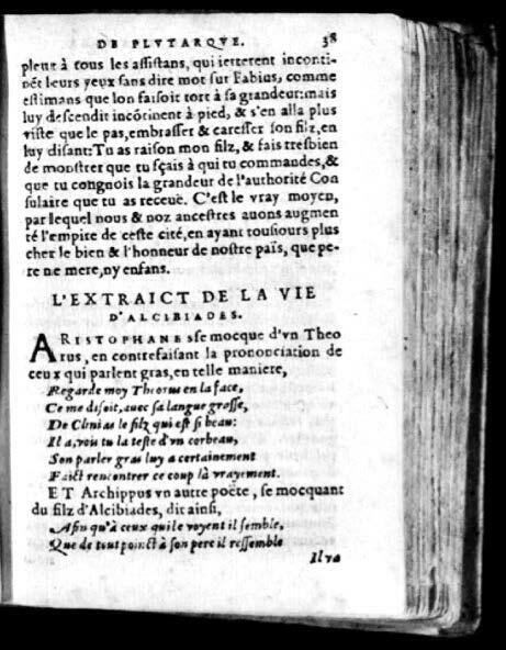 1574 - Benoît Rigaud - Trésor des vies de Plutarque - Avignon