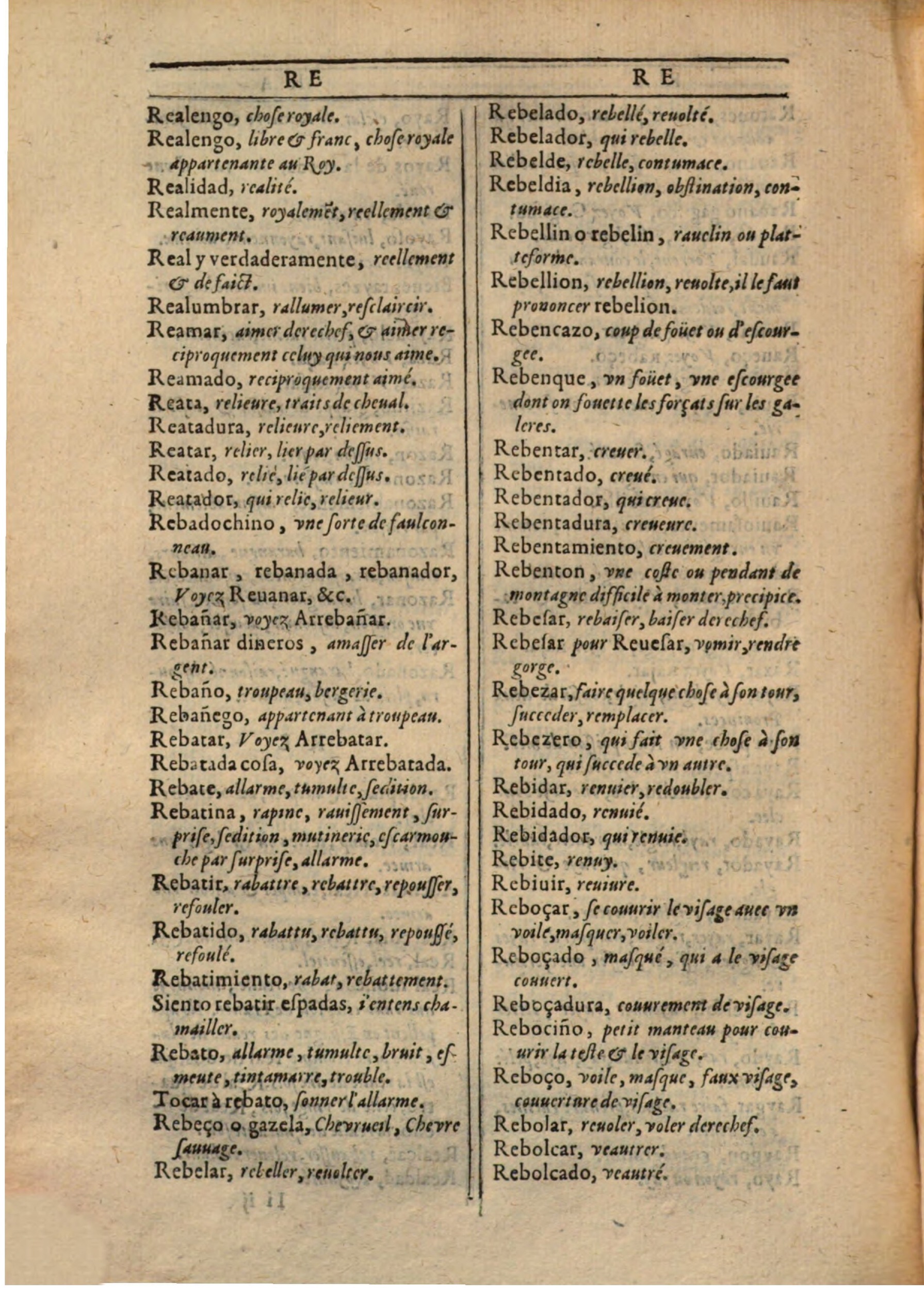1607 - Marc Orry - Trésor des deux langues espagnole et française (Première partie) - BSB Munich 1607 - Marc Orry - Trésor des deux langues espagnole et française (Première partie) - BSB Munich
