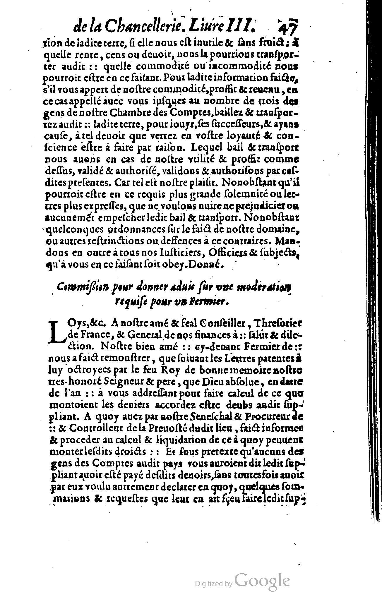 1614 - Jean Richer - Trésor du nouveau style et protocole de la chancellerie de France - BSB Munich