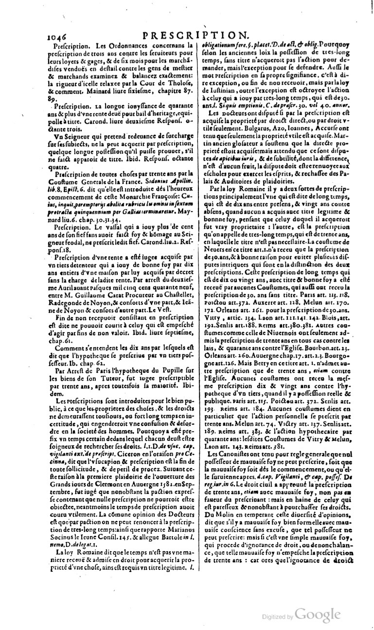 1629 - Veuve Nicolas Buon - Trésor du droit français (29620 T. 2) - BM Lyon