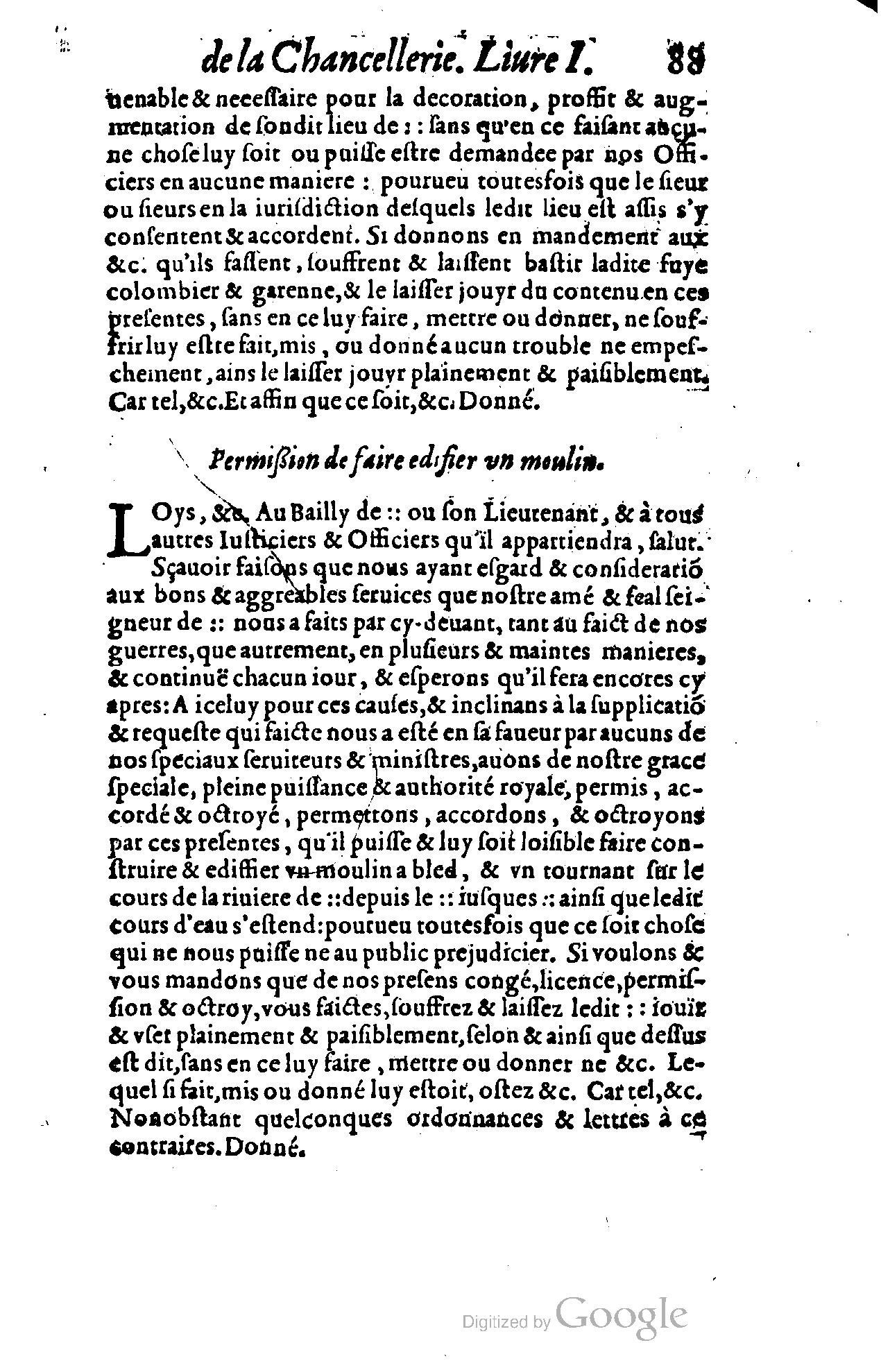 1614 - Jean Richer - Trésor du nouveau style et protocole de la chancellerie de France - BSB Munich