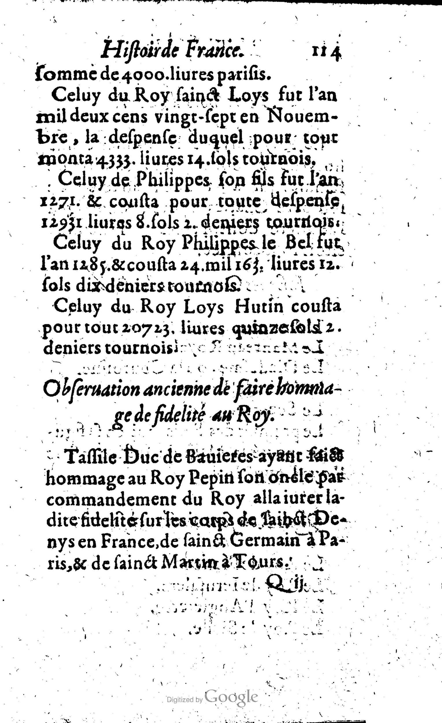 1619 - Jean Corrozet - Trésor des histoires de France - Anvers Musée Plantin-Moretus