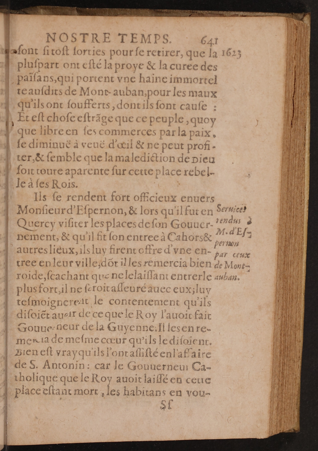1626 - Joseph Bouillerot - Trésor de l’histoire générale de notre temps - BnF Arsenal