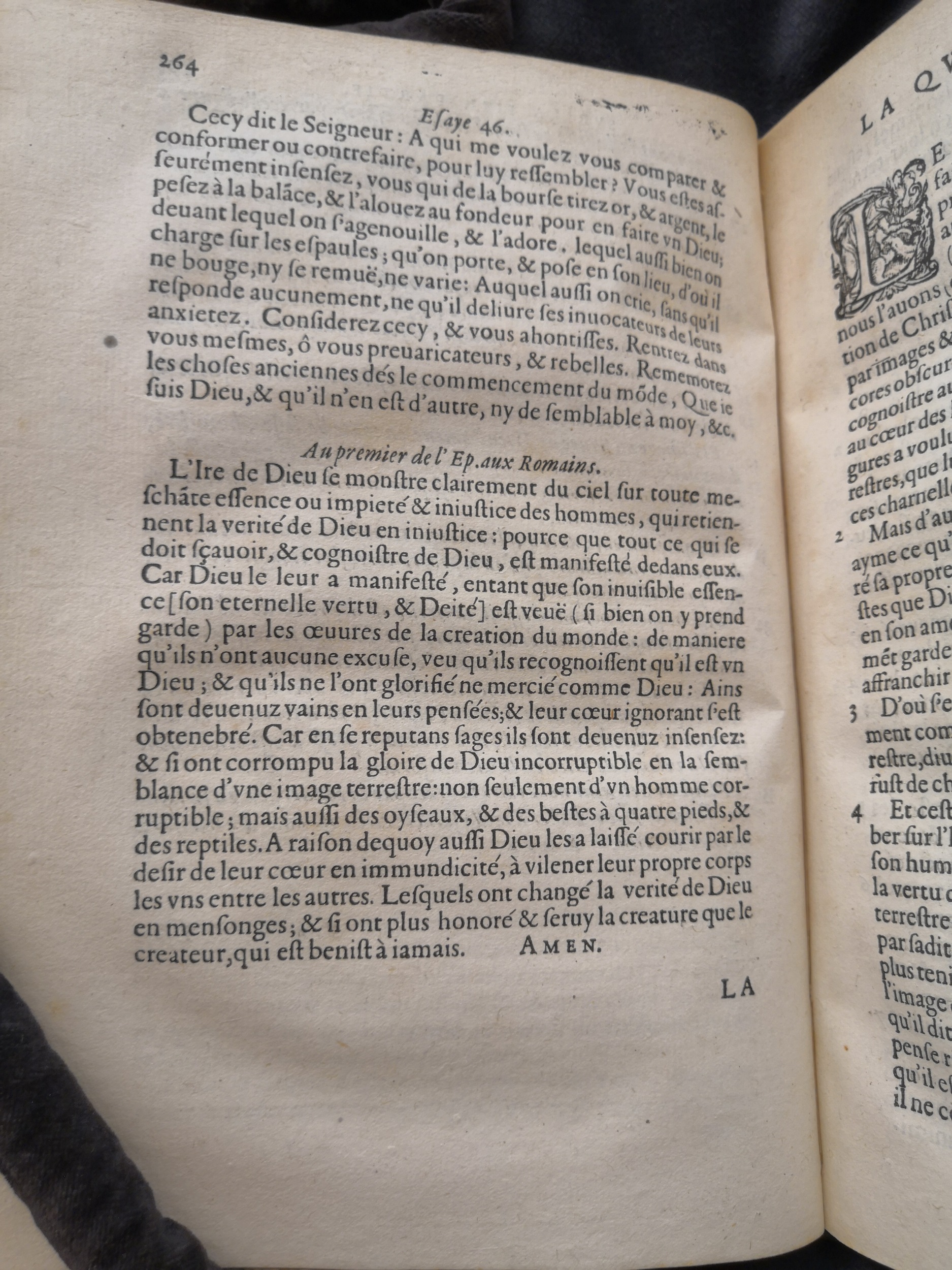 1581c. - Christophe Plantin - Le Livre des témoignages du Trésor caché au champ (Livres 2, 4, 6 et 7) - Anvers Musée Plantin Moretus
