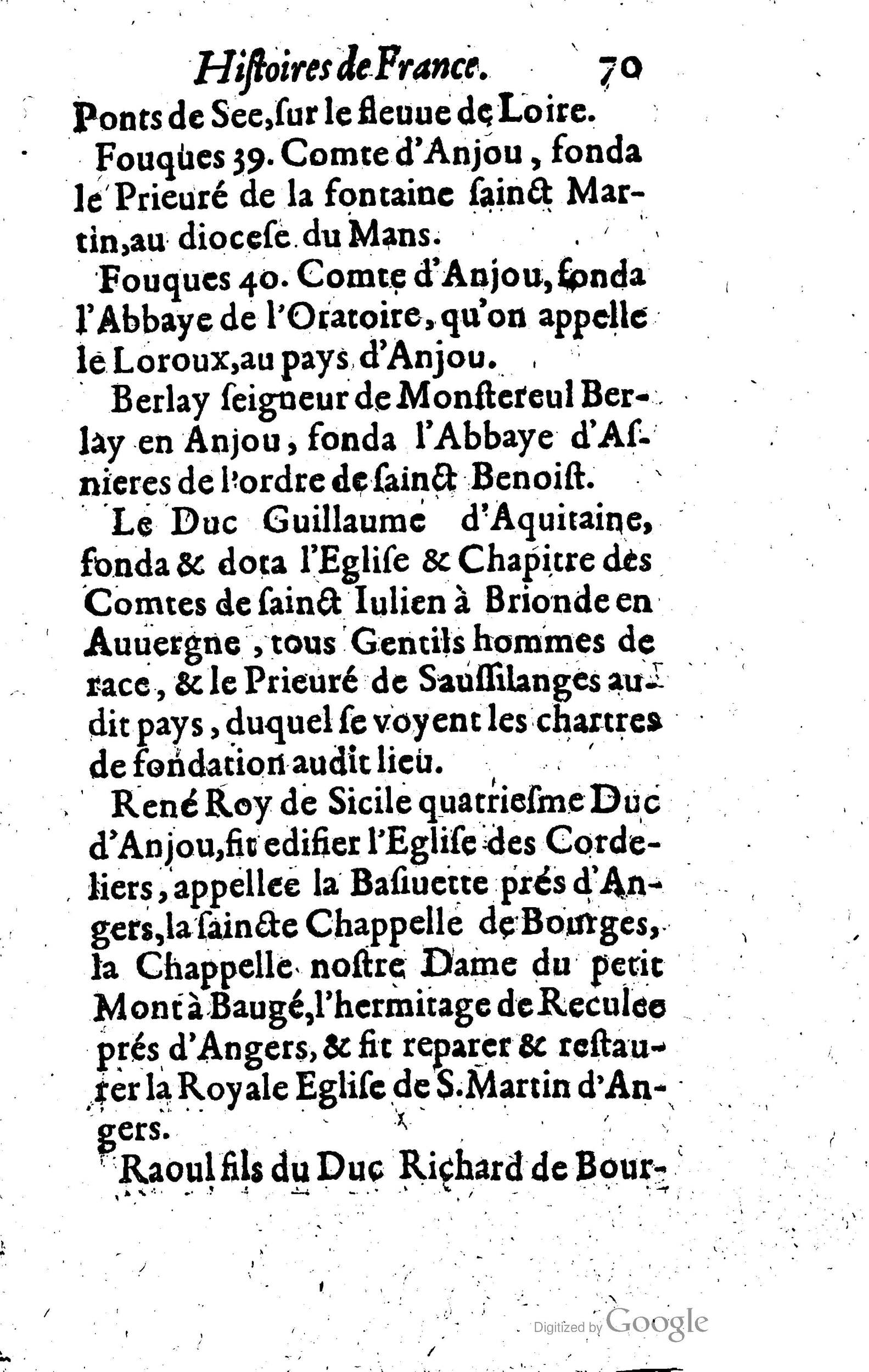 1619 - Jean Corrozet - Trésor des histoires de France - Anvers Musée Plantin-Moretus
