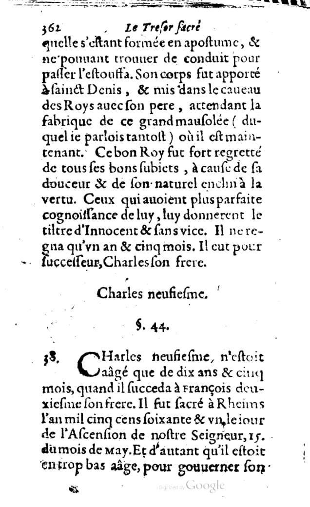 1636 - Jean Billaine - Trésor sacré ou inventaire des saintes reliques - British Library