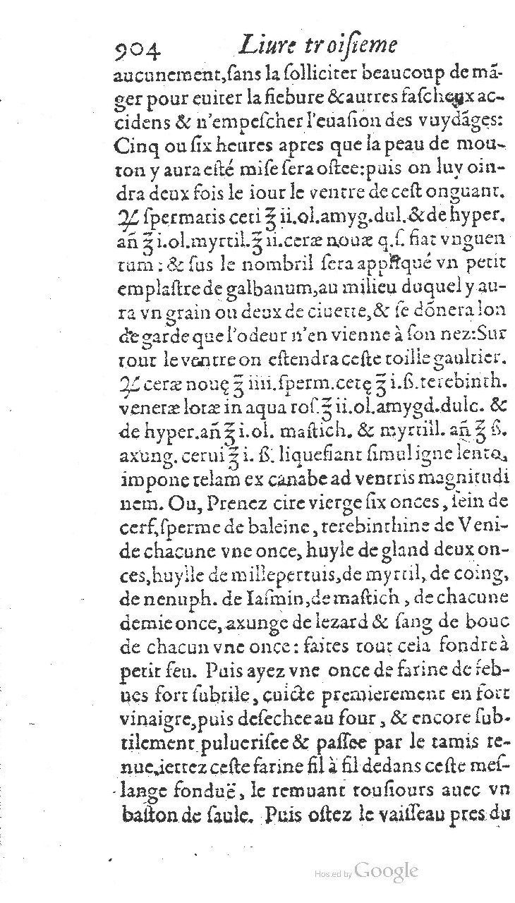 1585 - Jacques du Puis - Trésor des remèdes secrets pour les maladies des femmes - BnF