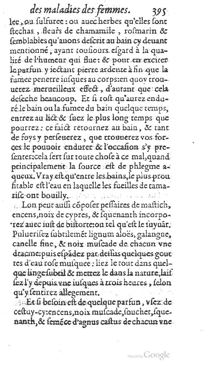 1585 - Jacques du Puis - Trésor des remèdes secrets pour les maladies des femmes - BnF 1585 - Jacques du Puis - Trésor des remèdes secrets pour les maladies des femmes - BnF