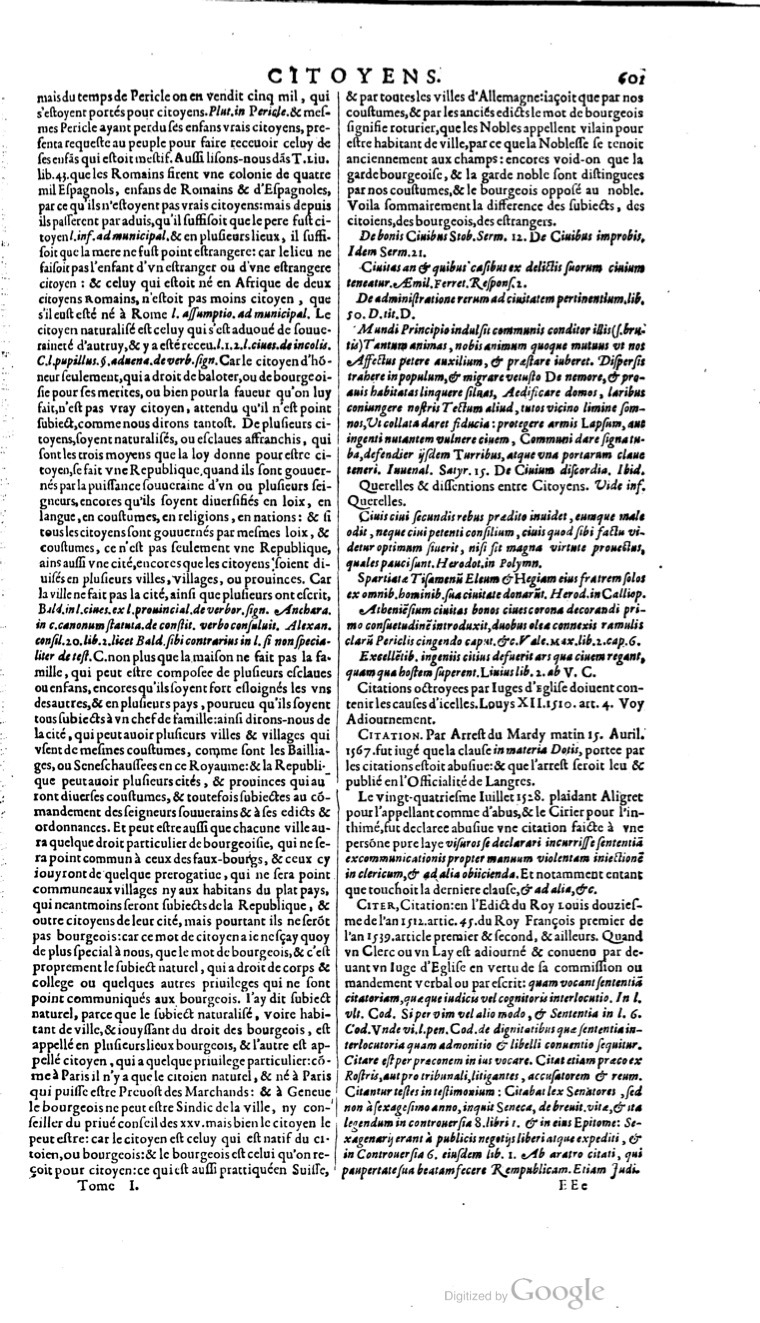 1629 - Veuve Nicolas Buon - Trésor du droit français (21754 T. 1) - BM Lyon 1629 - Veuve Nicolas Buon - Trésor du droit français (21754 T. 1) - BM Lyon