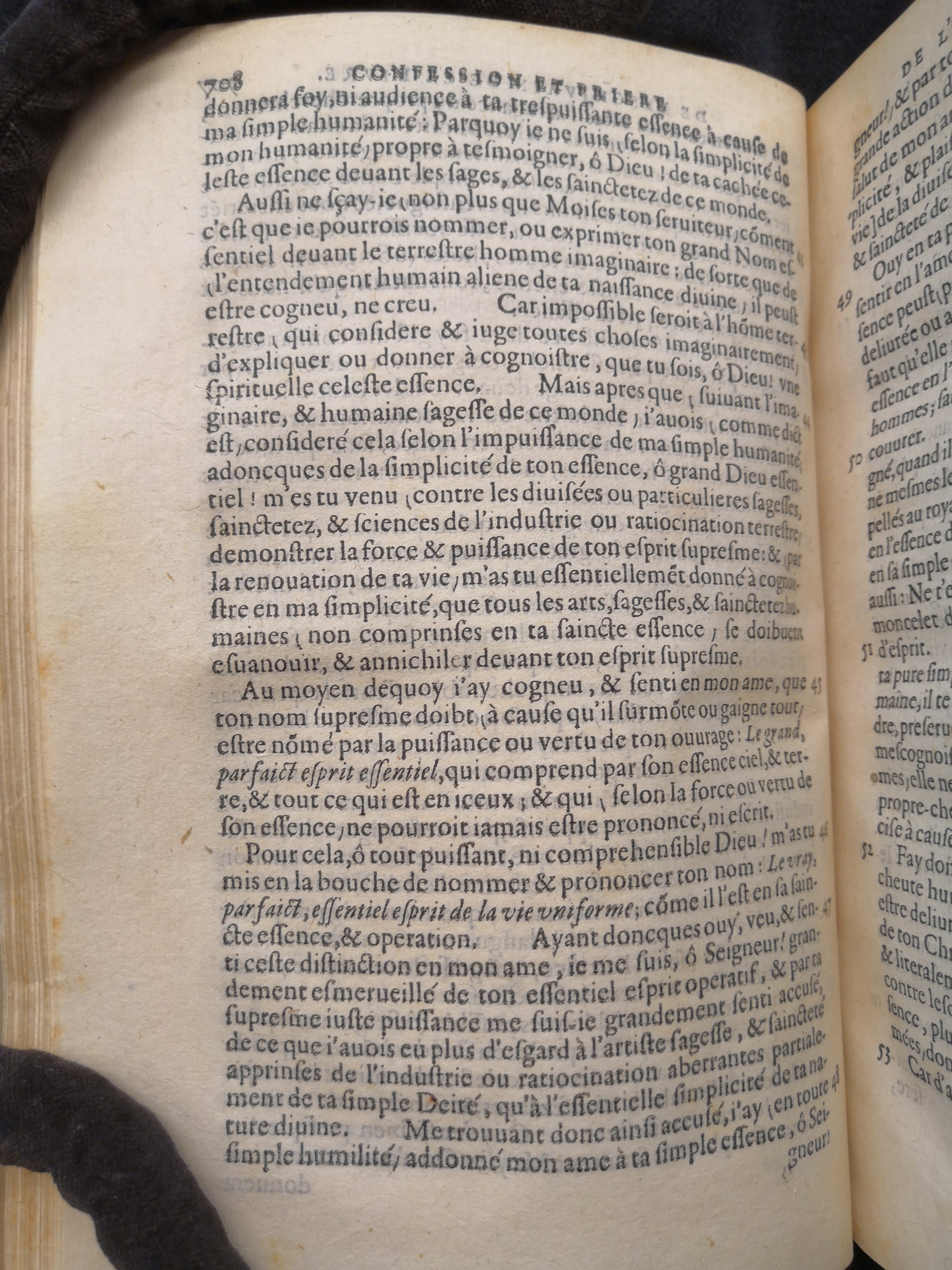 1581c. - Christophe Plantin - Le Livre des témoignages du Trésor caché au champ (Livres 2, 4, 6 et 7) - Anvers Musée Plantin Moretus